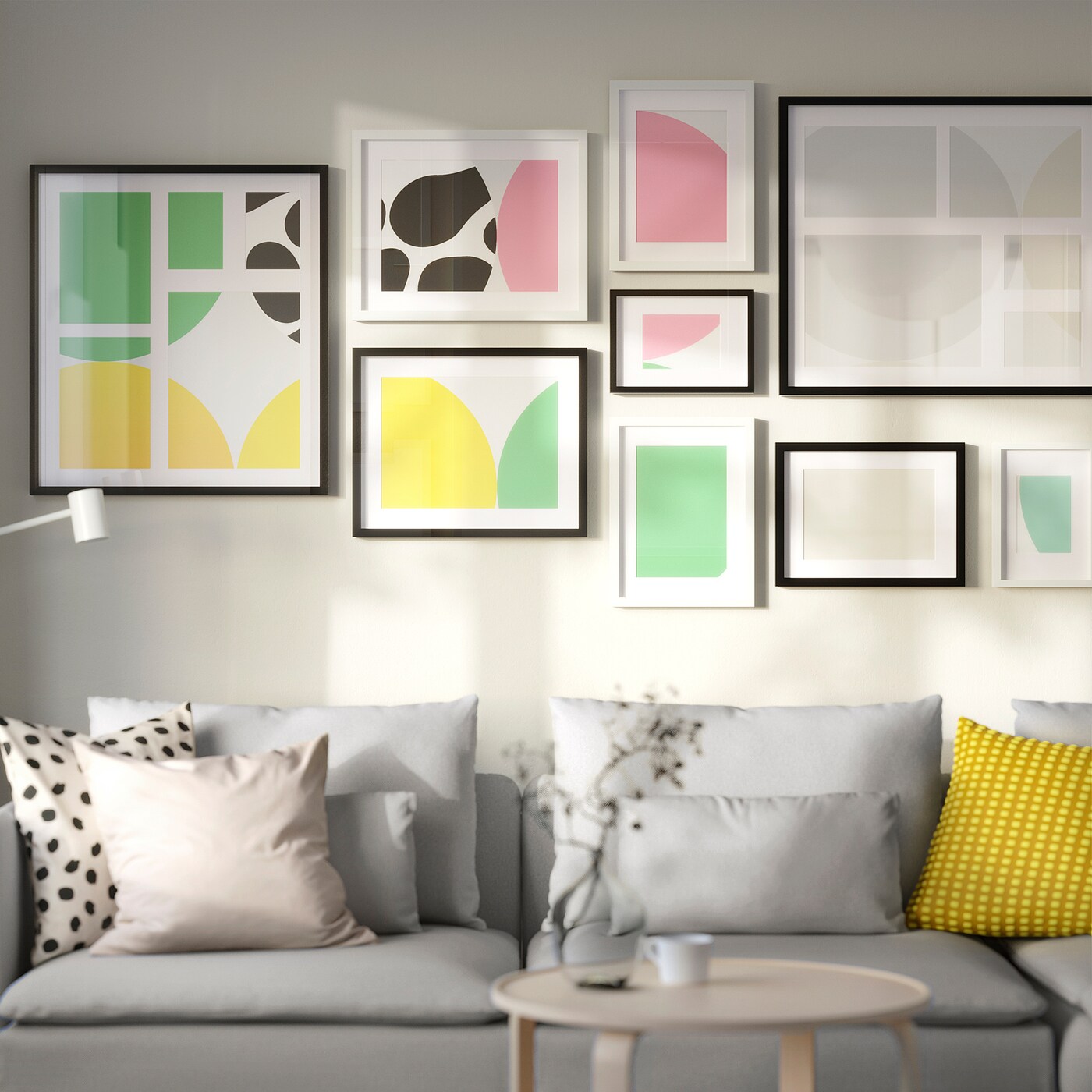 IKEA RÖDALM ramka, czarny, 40x50 cm