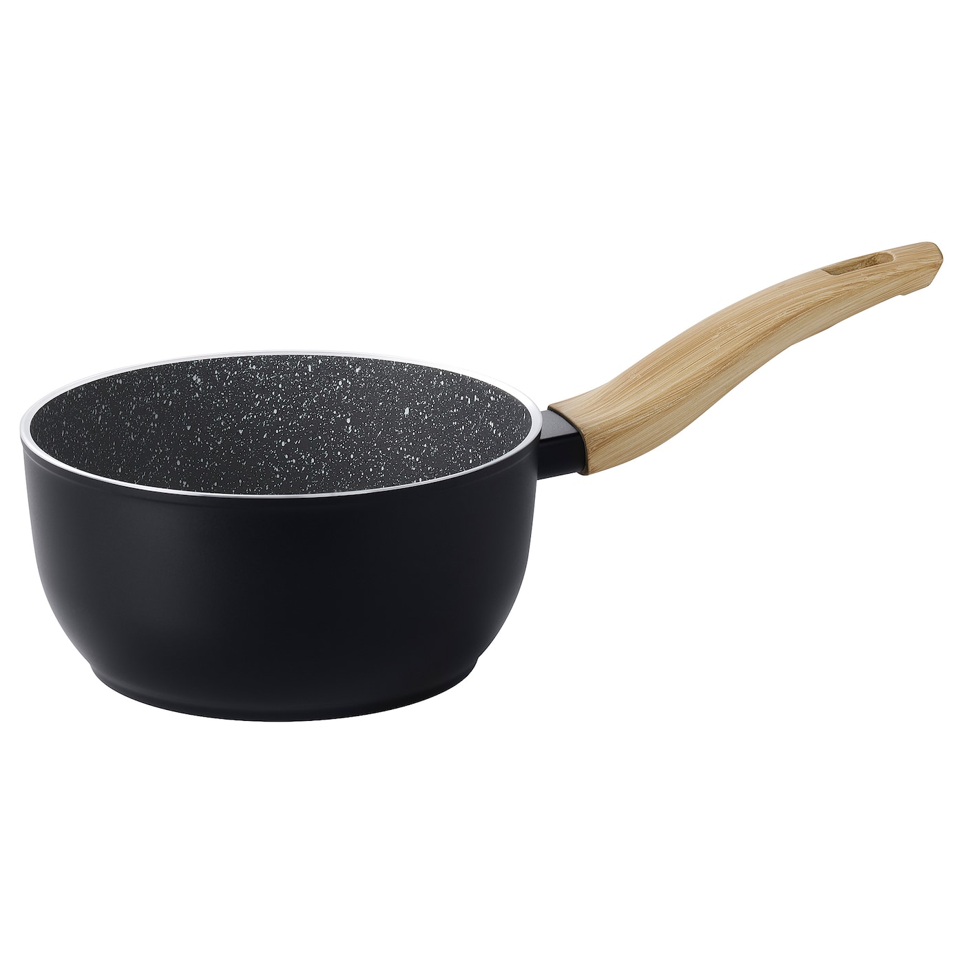 IKEA HUSKNUT rondel, powłoka zapobiegająca przywieraniu czarny, 1.8 l