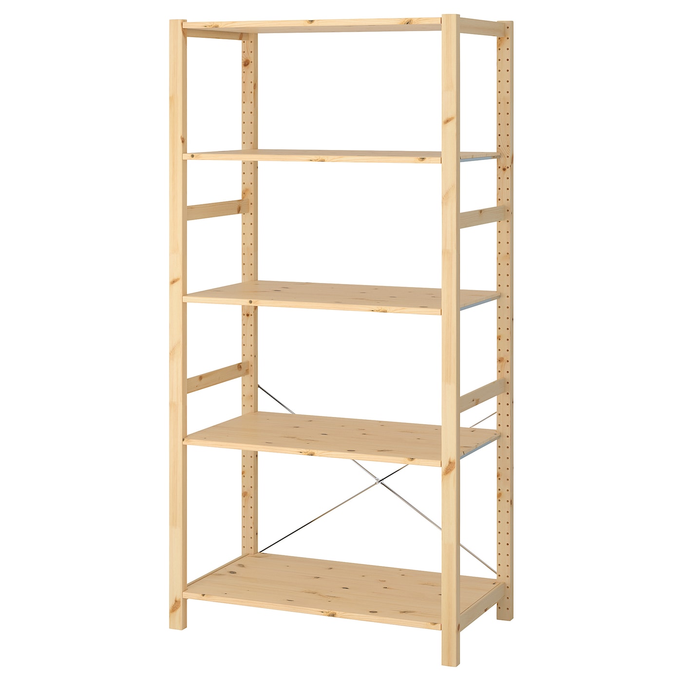 IKEA IVAR regał, sosna, 89x50x179 cm