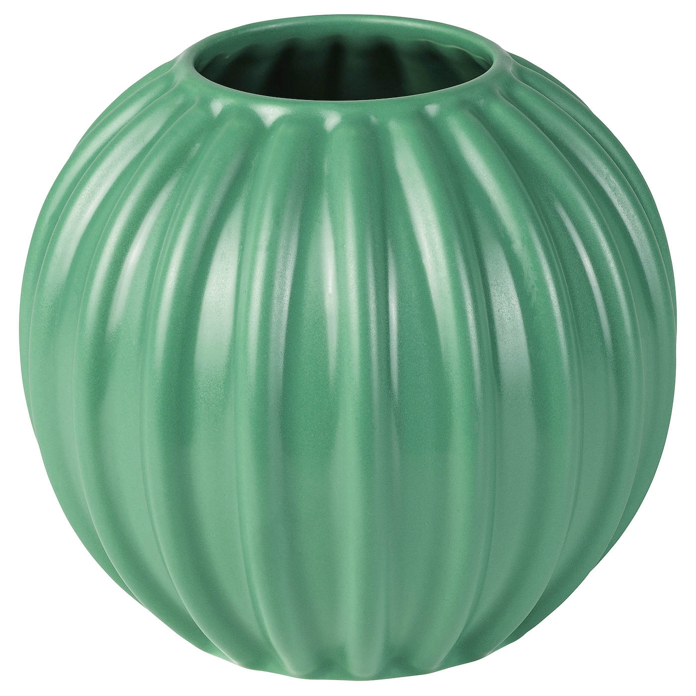 IKEA SKOGSTUNDRA Wazon, zielony, 15 cm