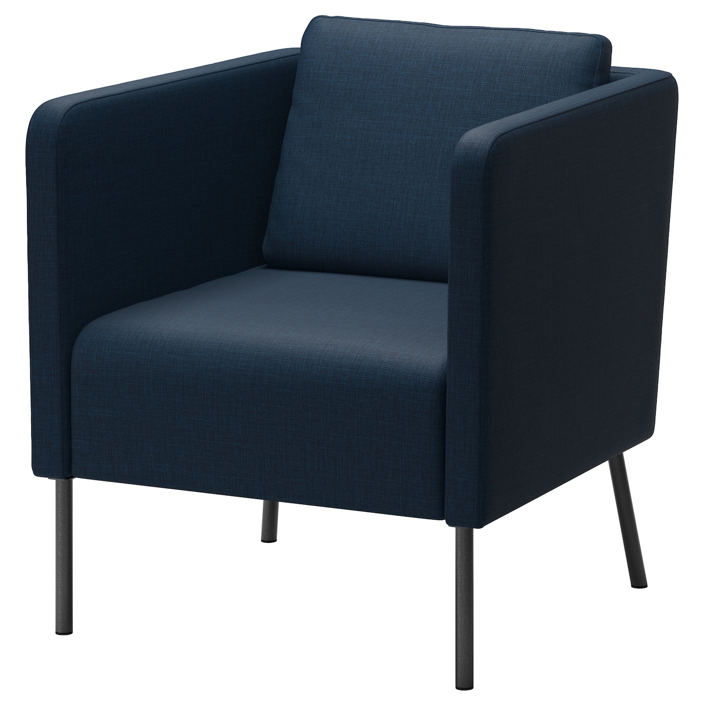IKEA EKERÖ fotel, Skiftebo granatowy, Szerokość: 70 cm