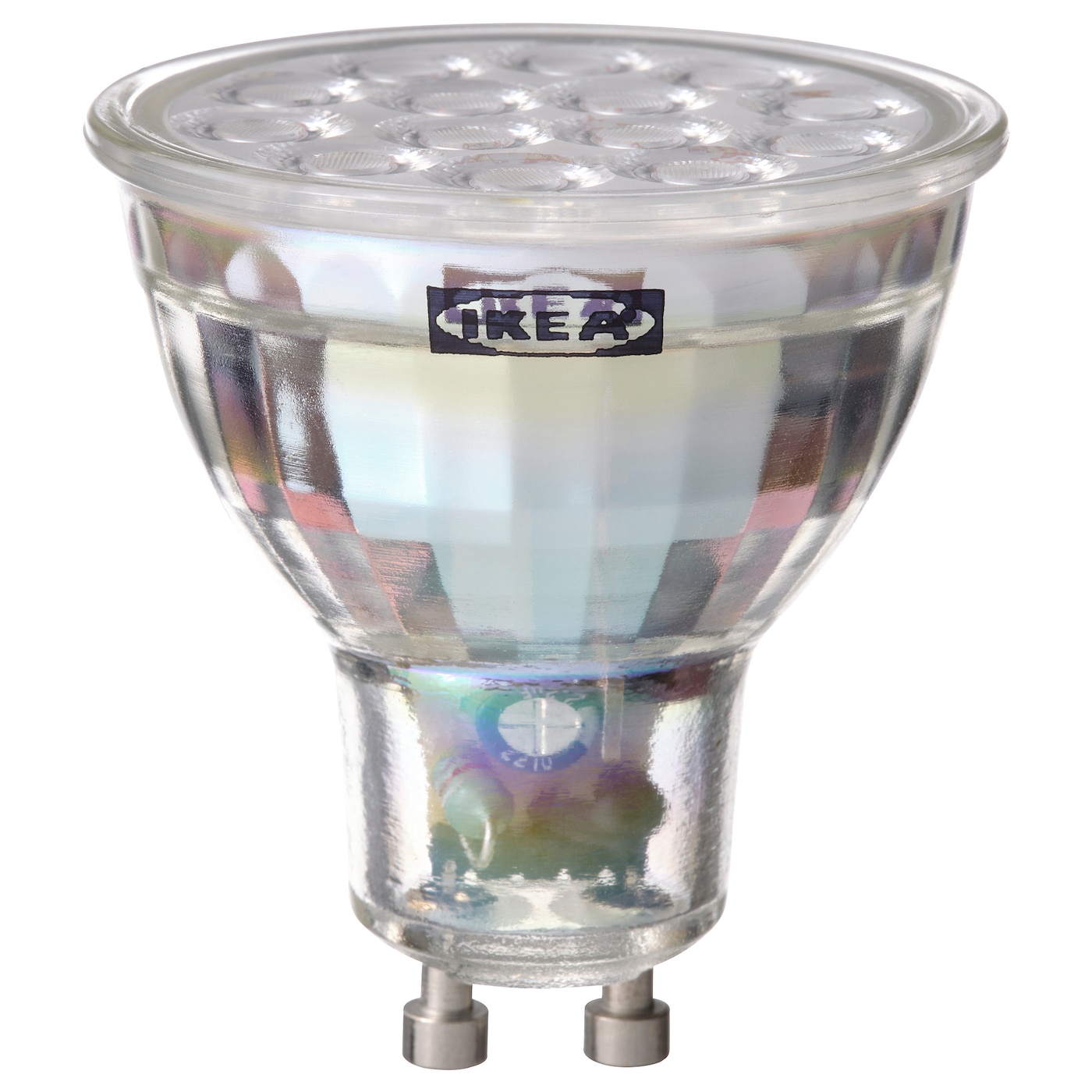 IKEA TRÅDFRI Żarówka LED GU10 345 lumenów, smart/bezprzewodowy przyciemniany białe spektrum, Kąt padania wiązki światła: 40 °