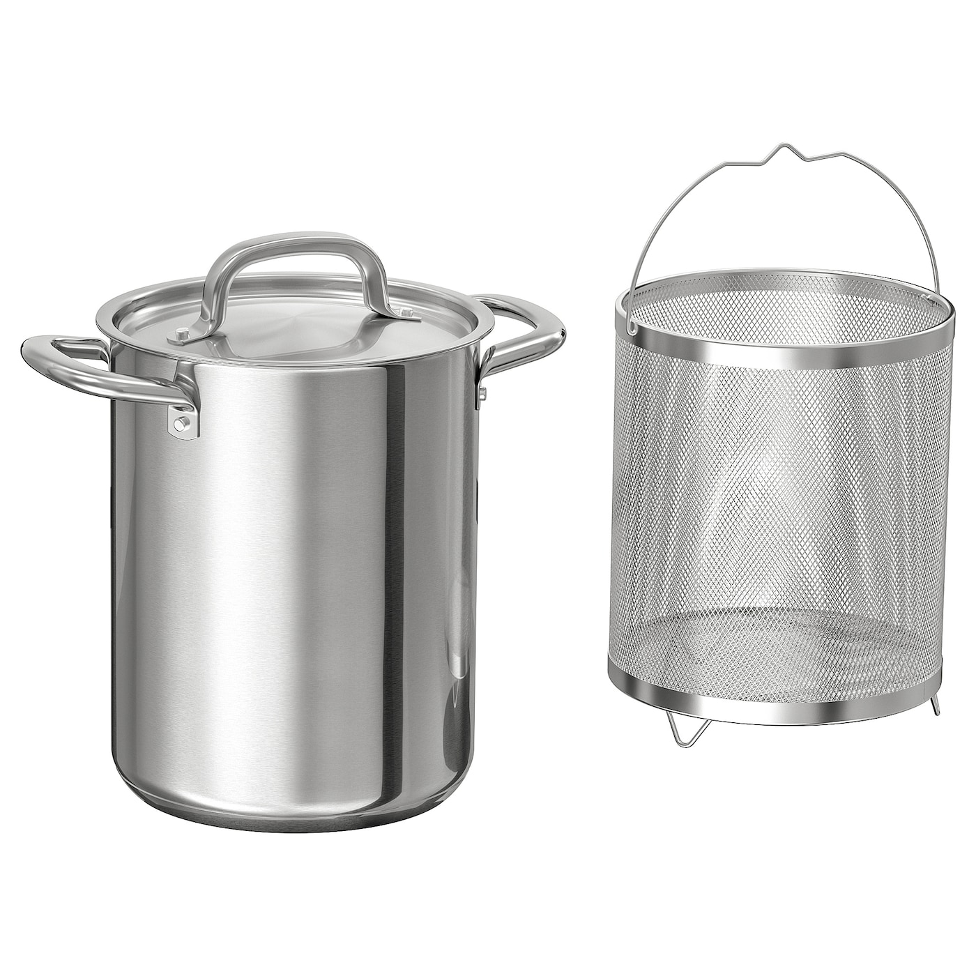 IKEA IKEA 365+ garnek z wkładem, stal nierdz, 5.0 l