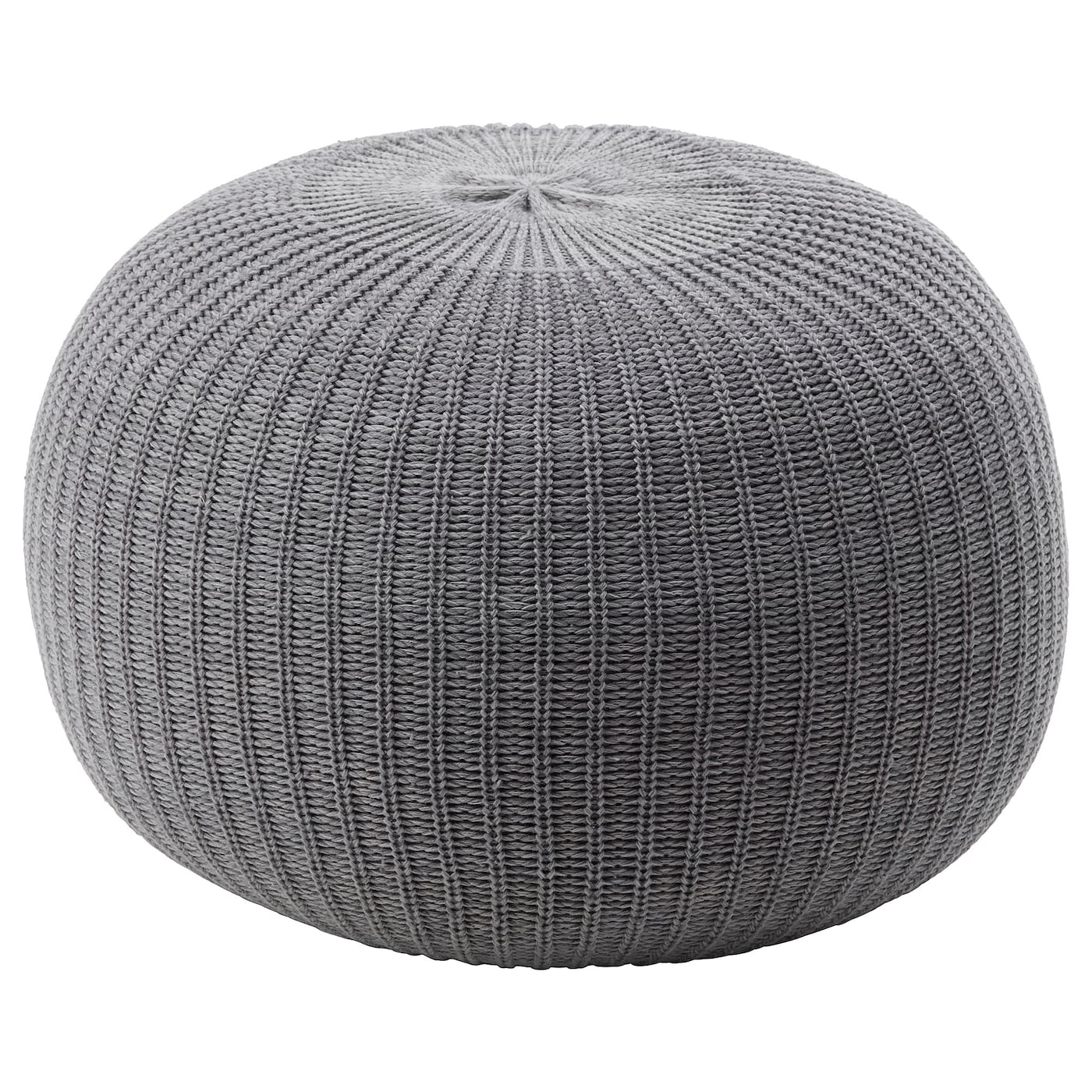 IKEA SANDARED puf, szary, 56 cm
