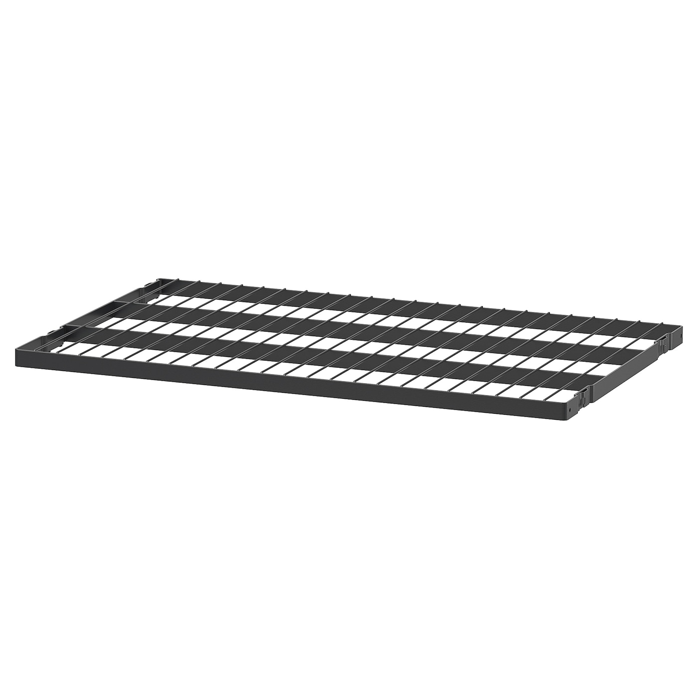 IKEA BOAXEL półka druciana, antracyt, 60x40 cm
