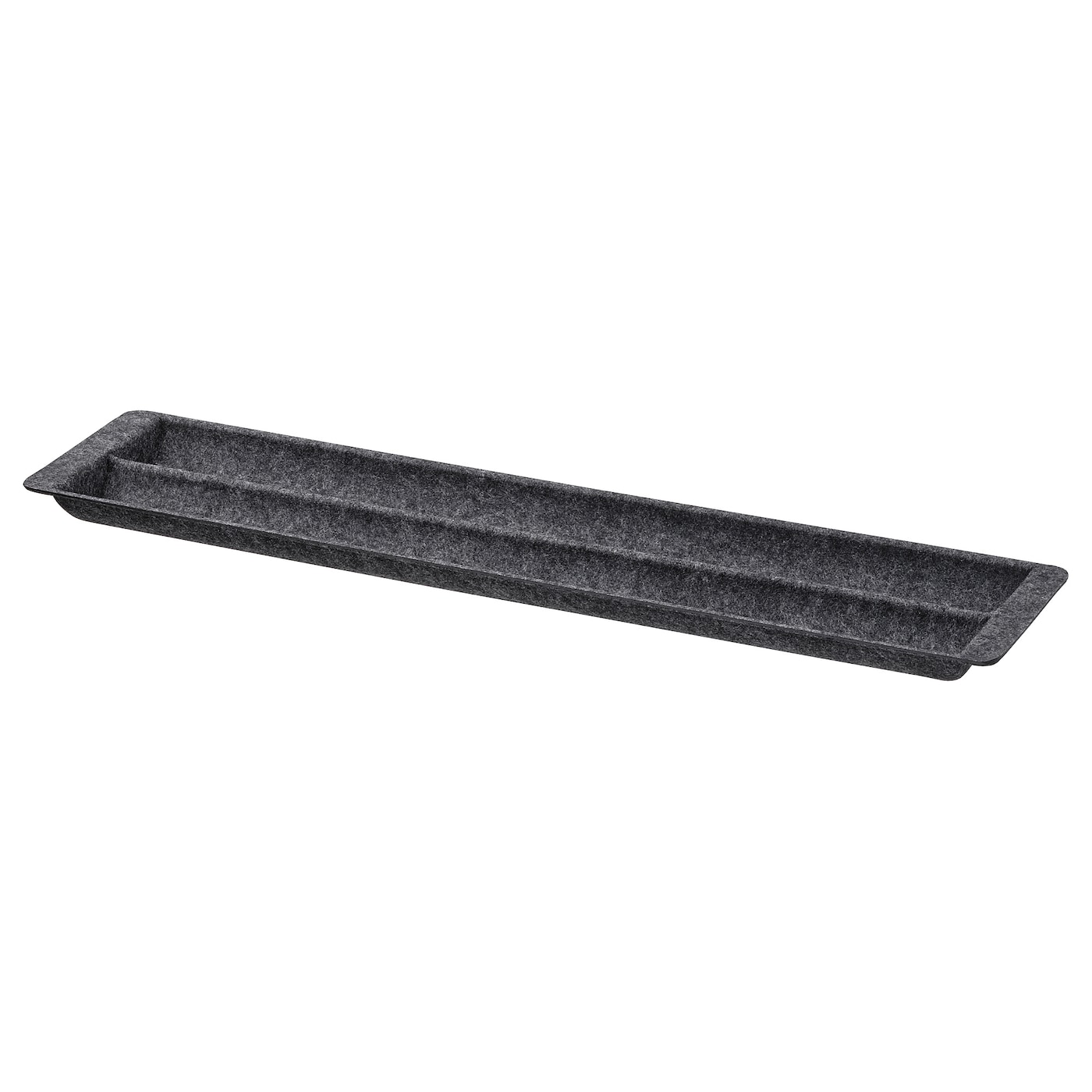IKEA UPPDATERA przesuwany organizer szuflady, szary, 60 cm