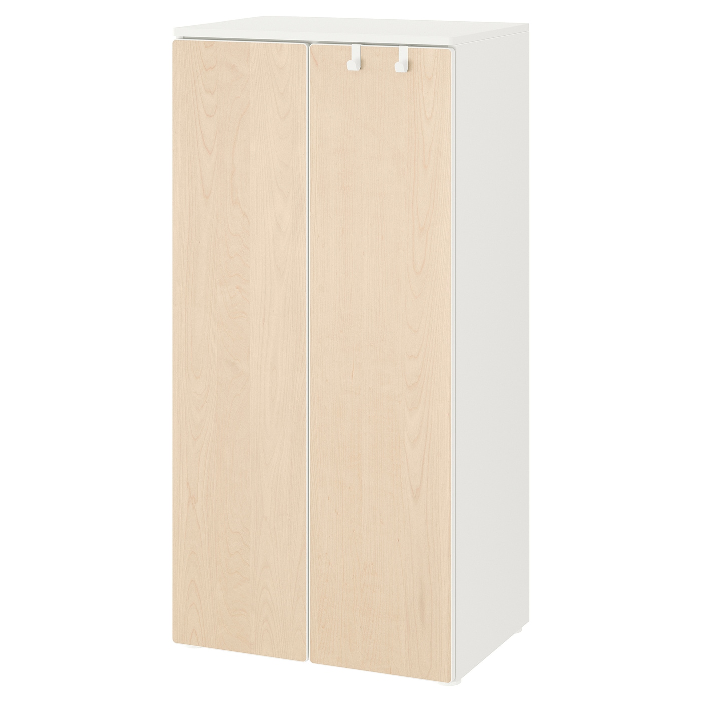 IKEA SMÅSTAD szafa, biały/brzoza, 60x42x123 cm