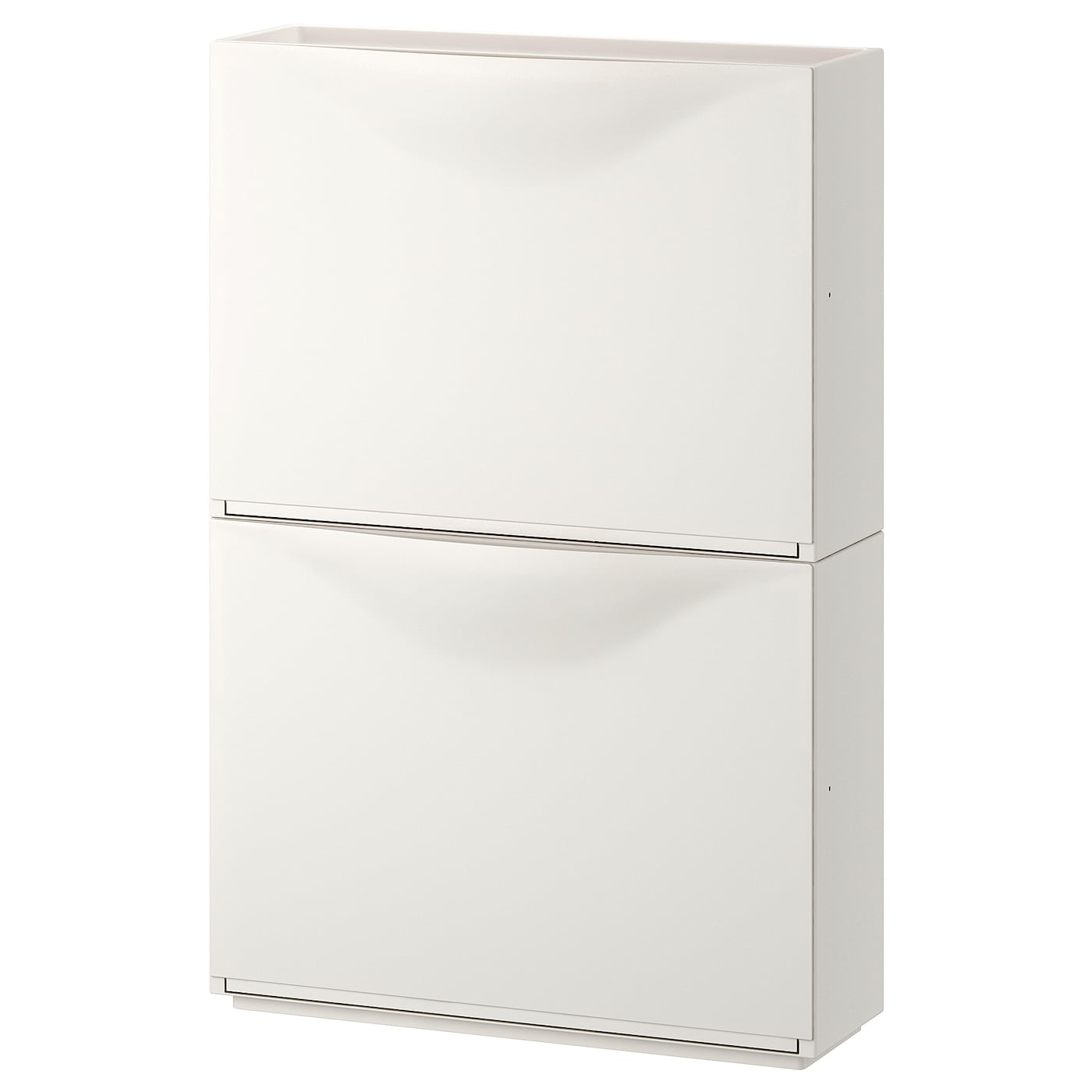 IKEA TRONES szafka na buty, biały, 52x18x39 cm