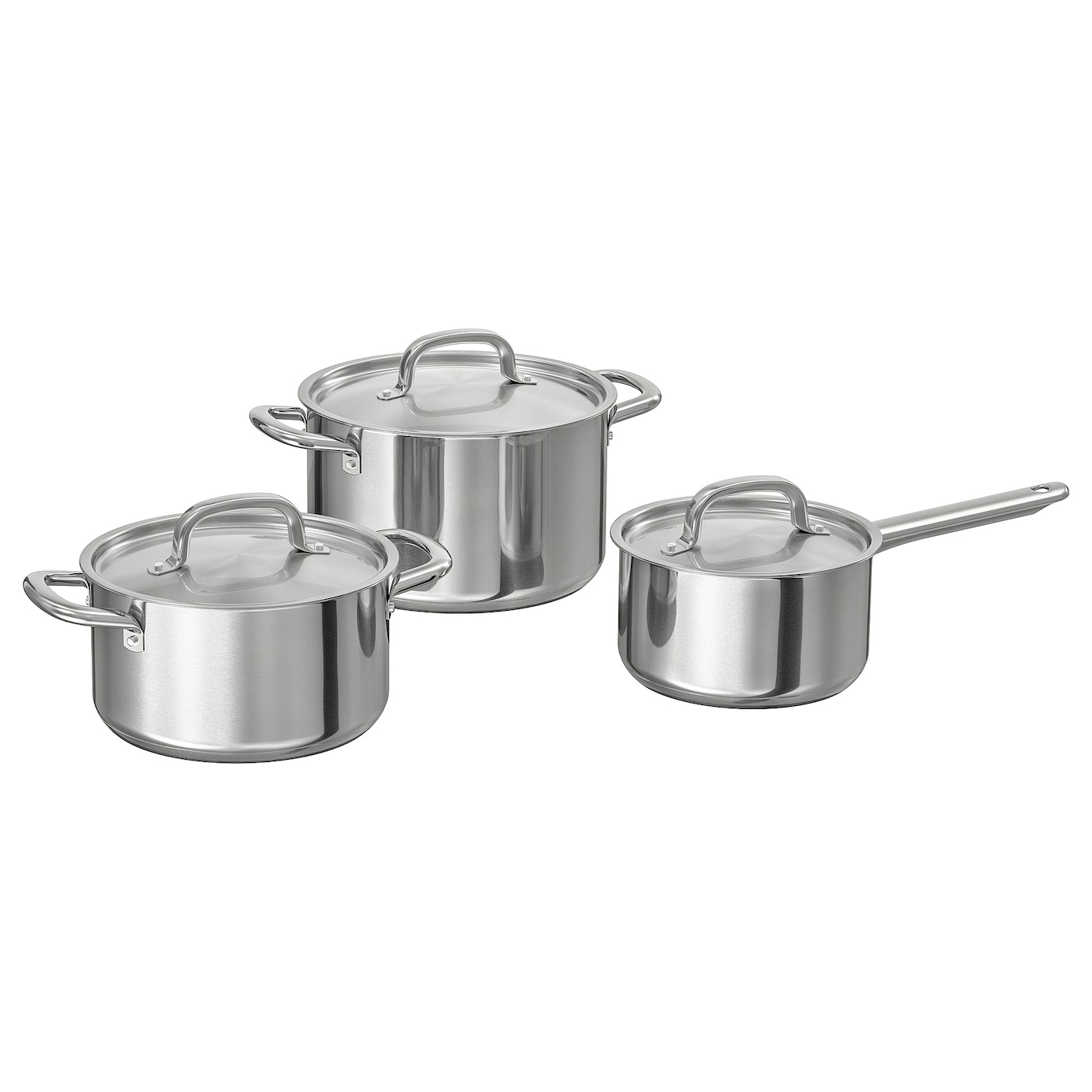 IKEA IKEA 365+ zestaw do gotowania, 6 szt, stal nierdz