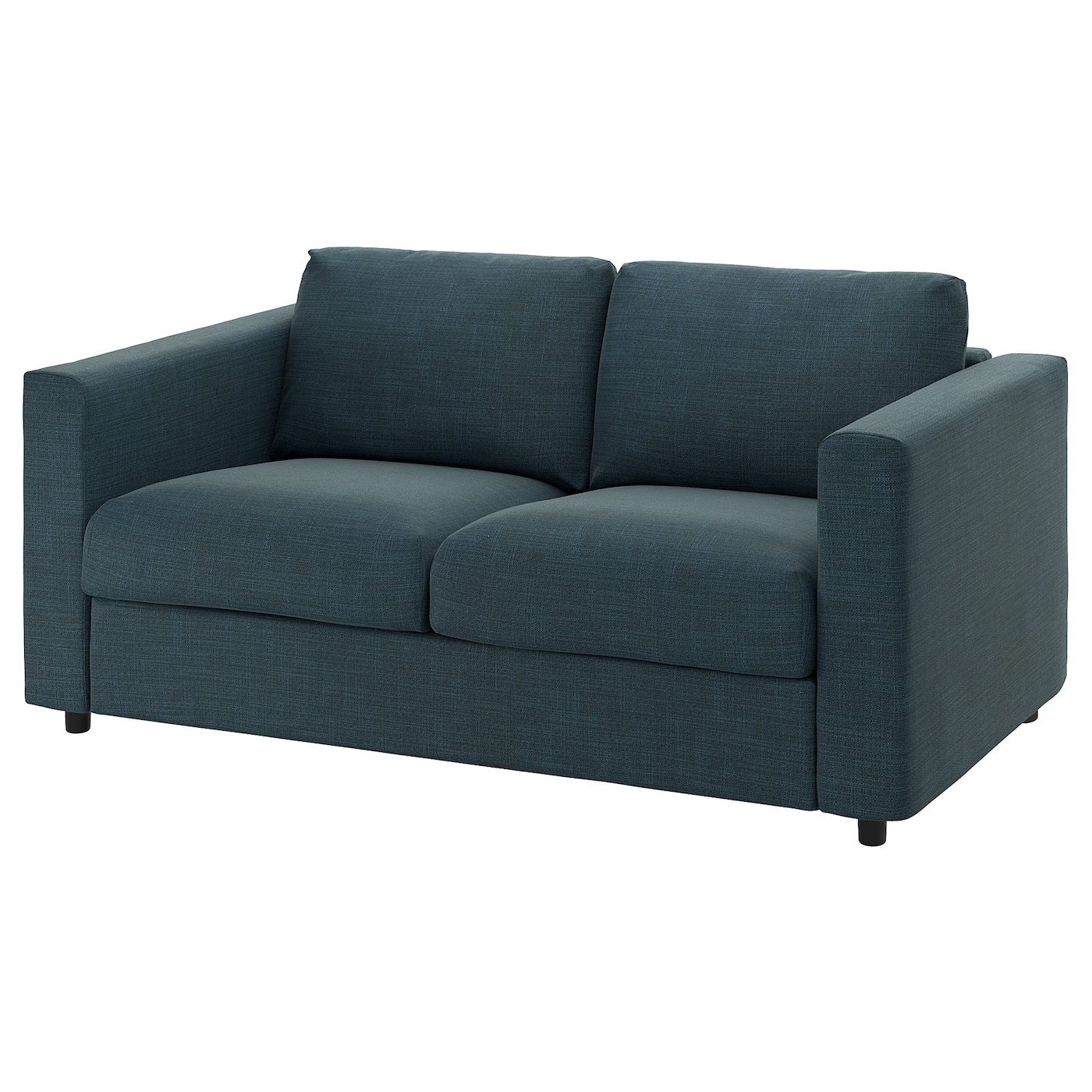 IKEA VIMLE sofa 2-osobowa, rozkładana, Hillared granatowy, Wysokość łóżka: 53 cm