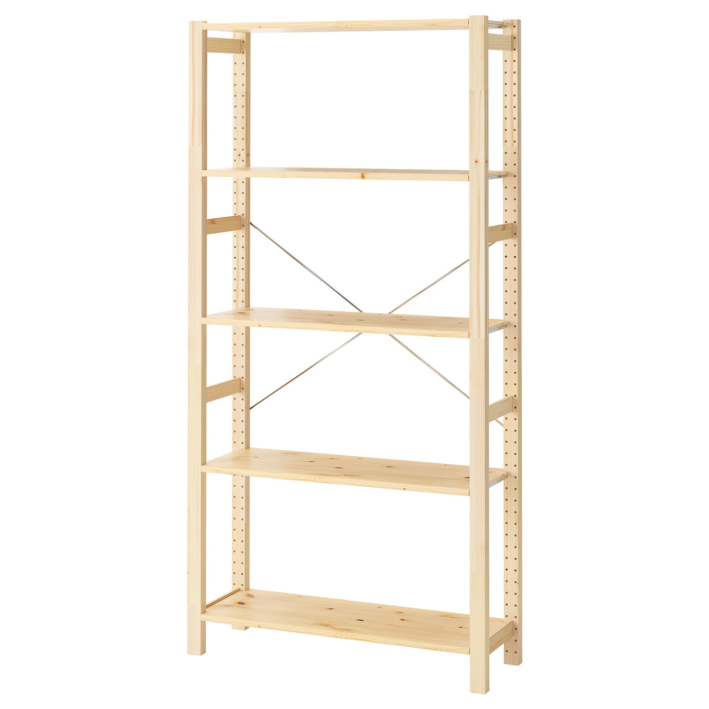 IKEA IVAR regał, sosna, 89x30x179 cm