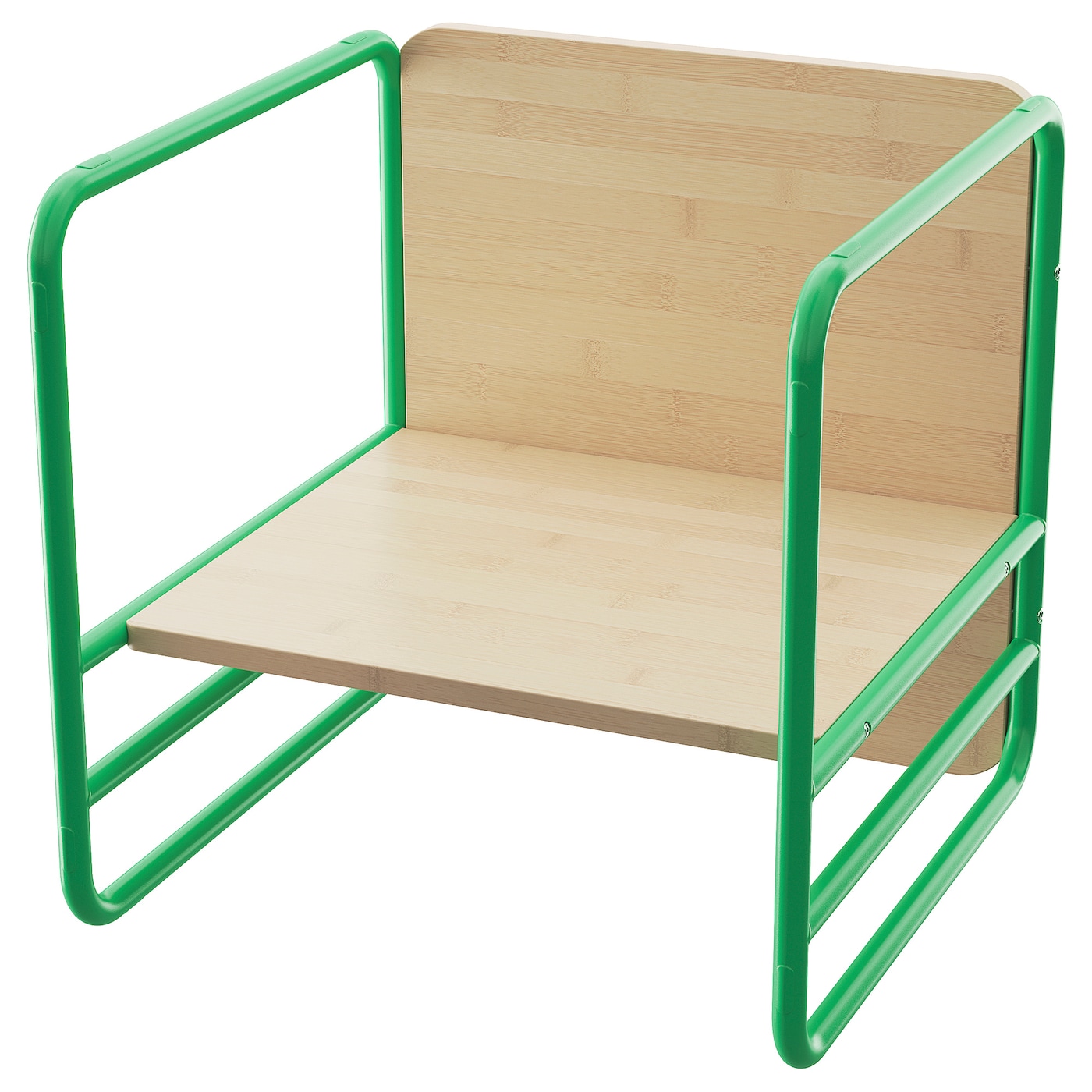 IKEA SMÅSKRAKE krzesło/stolik dla dzieci, zielony, Szerokość: 39 cm