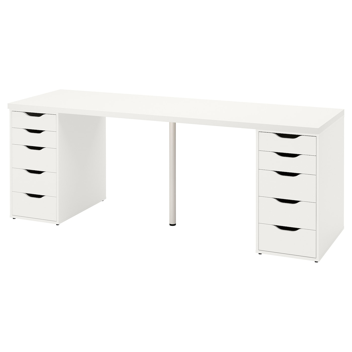 IKEA LAGKAPTEN / ALEX biurko, biały, 200x60 cm