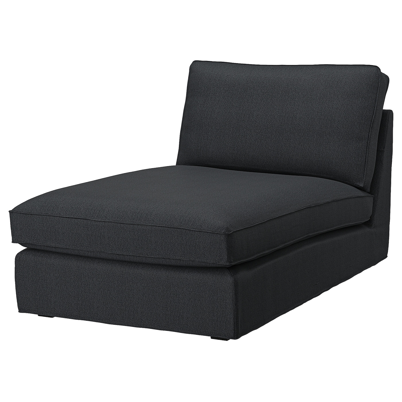IKEA KIVIK szezlong, Tresund antracyt, Szerokość: 90 cm