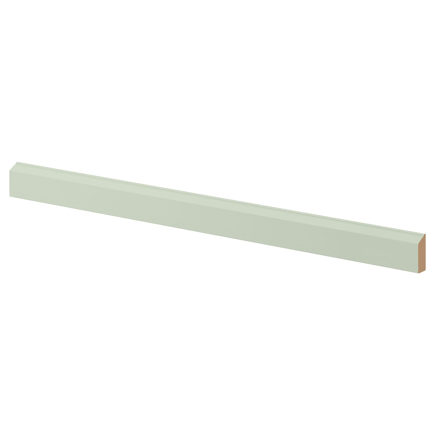 IKEA STENSUND listwa dekoracyjna profilowana, jasnozielony, 221x3 cm