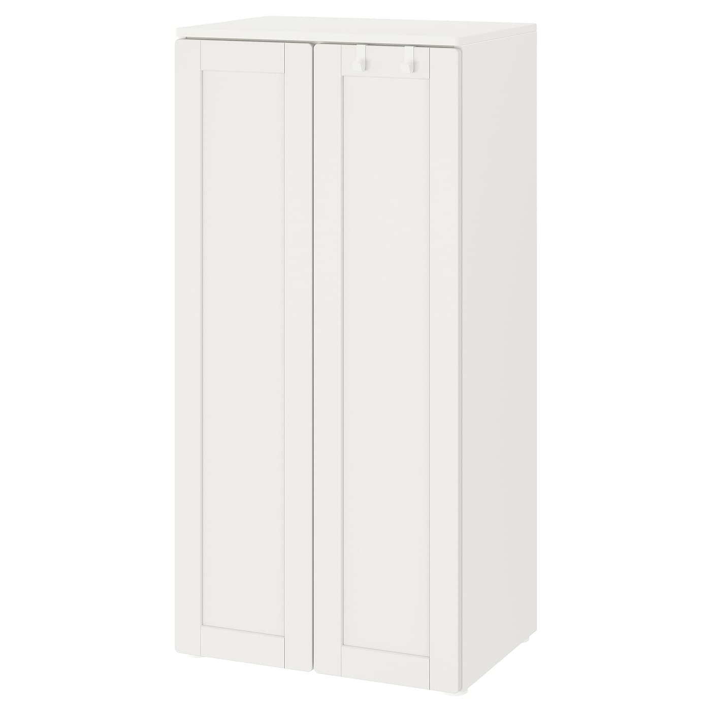 IKEA SMÅSTAD szafa, biały/biała rama, 60x42x123 cm