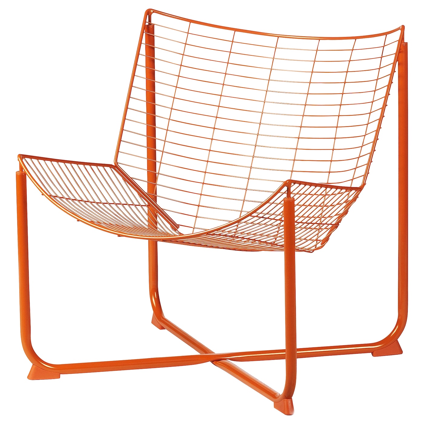 IKEA SKÅLBODA fotel, pomarańczowy, Szerokość: 64 cm