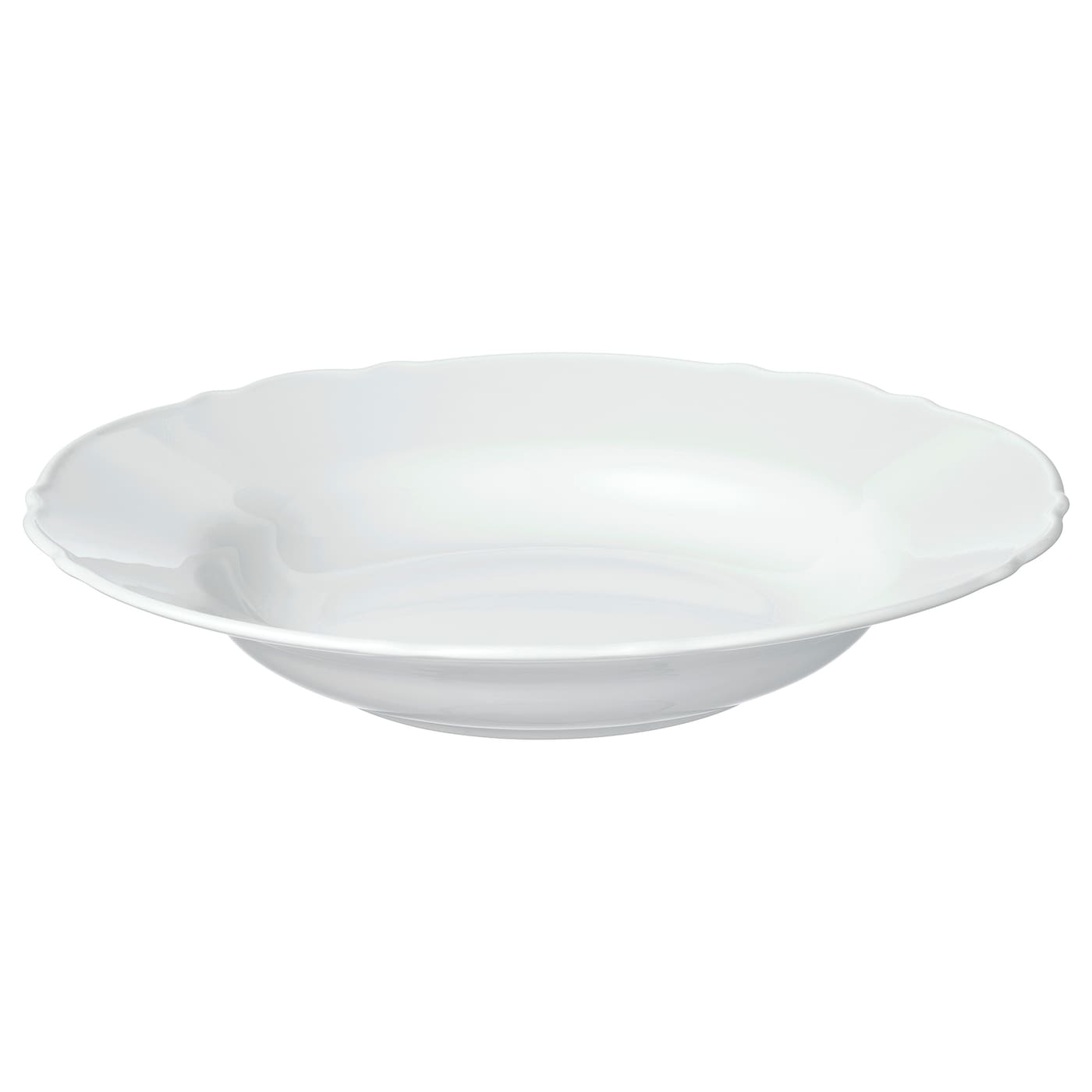 IKEA UPPLAGA talerz głęboki, biały, 26 cm