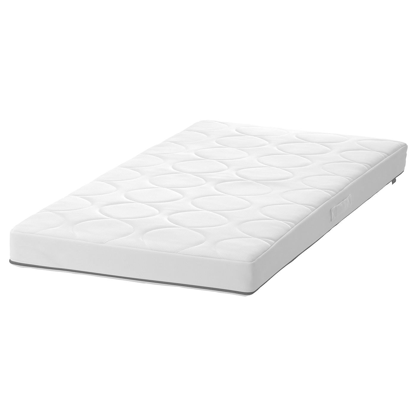 IKEA JÄTTETRÖTT materac spręż kiesz na łóżeczko, biały, 60x120x11 cm