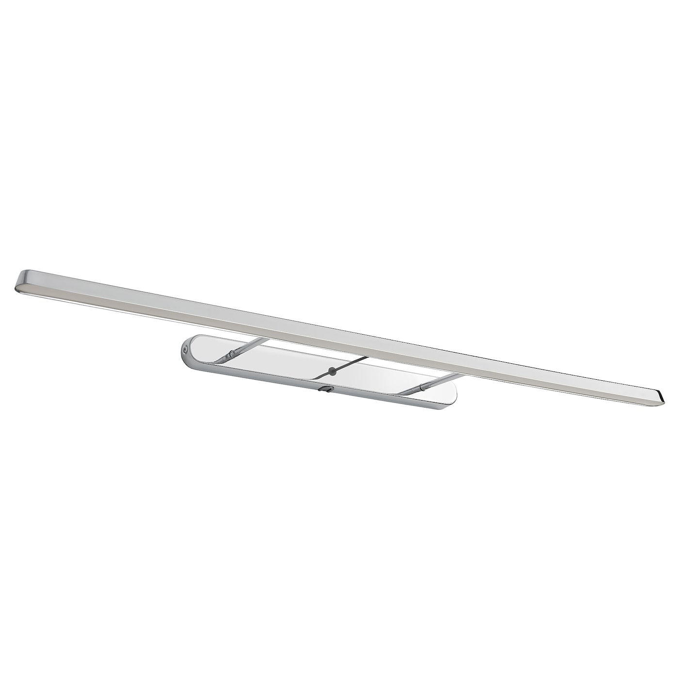 IKEA FLASKPOST oświetlenie szafki/ścienne LED, chrom, 82 cm