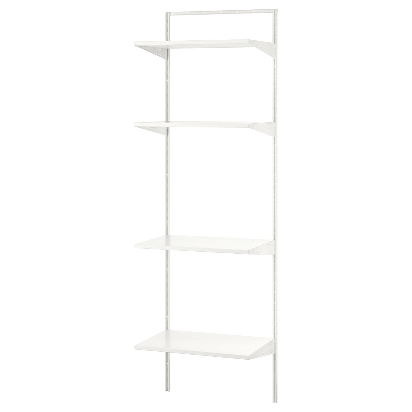IKEA BOAXEL regał, biały, 62x40x201 cm