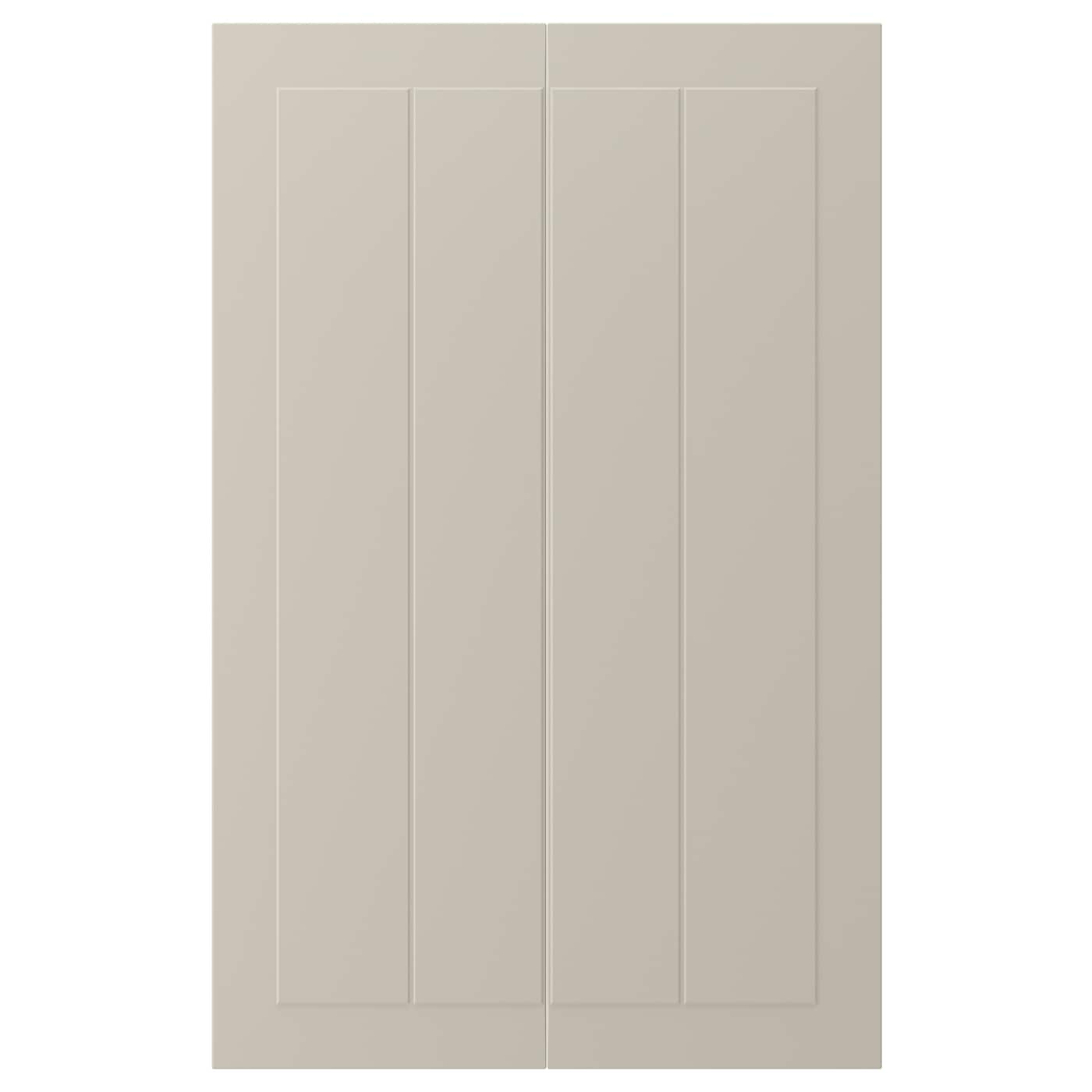 IKEA STENSUND drz sza nar 2 szt, beżowy, 25x80 cm