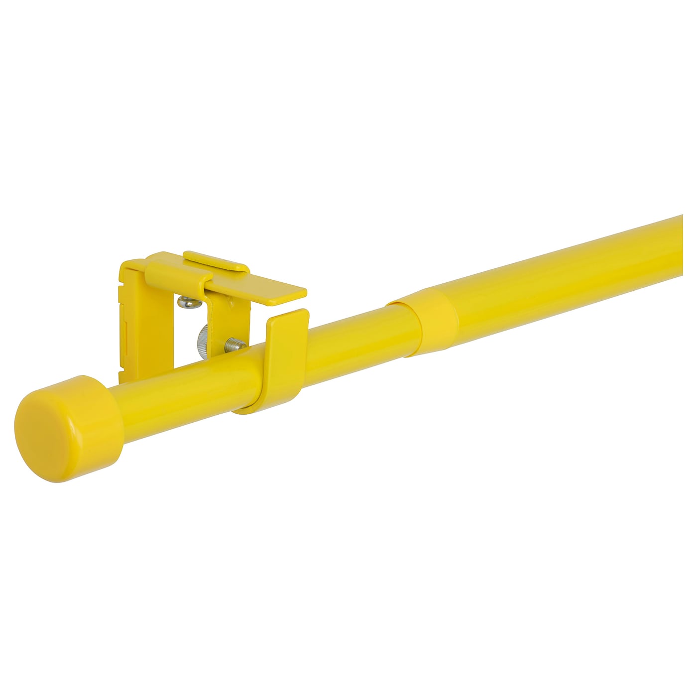 IKEA BEKRÄFTA komplet karniszy, żółty, 120-210 cm 19 mm