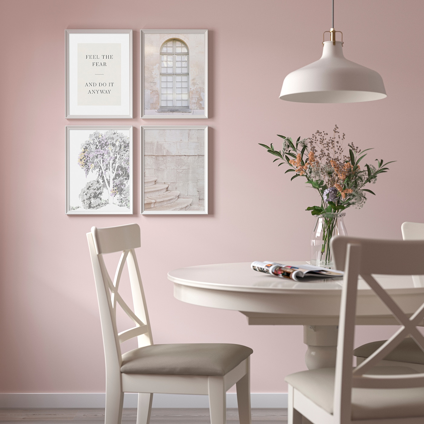 IKEA BILD Plakat, feel the fear, 30x40 cm