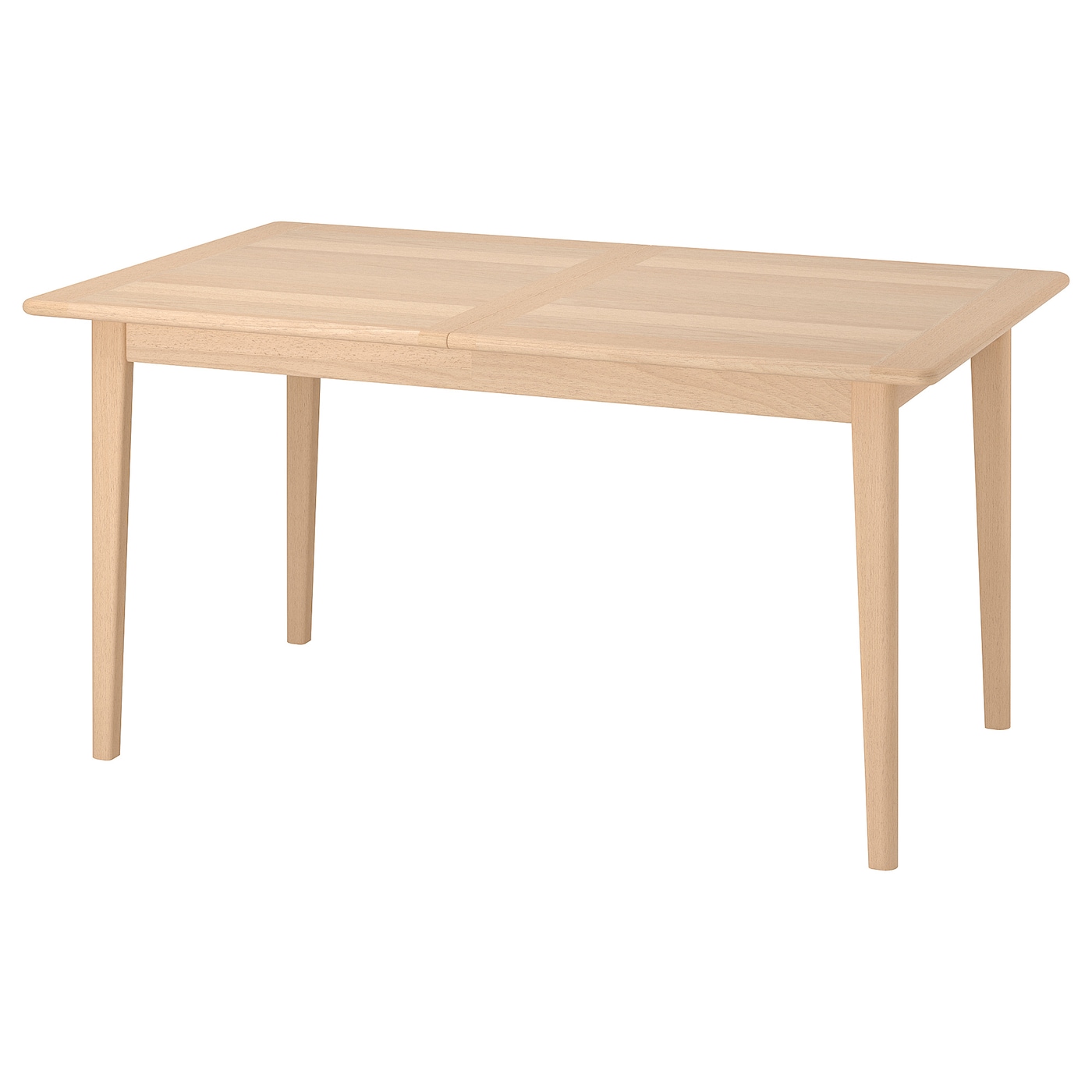 IKEA SKANSNÄS stół rozkładany, jasny buk/fornir, 150/205x90 cm