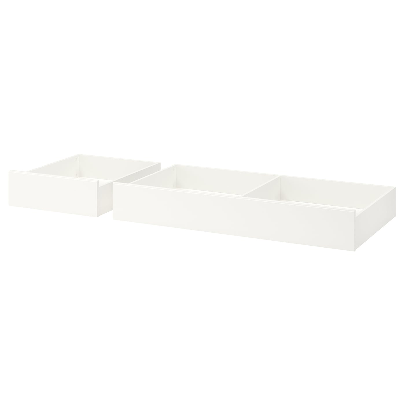 IKEA SONGESAND pojemnik na pościel, 2 szt, biały, 200 cm
