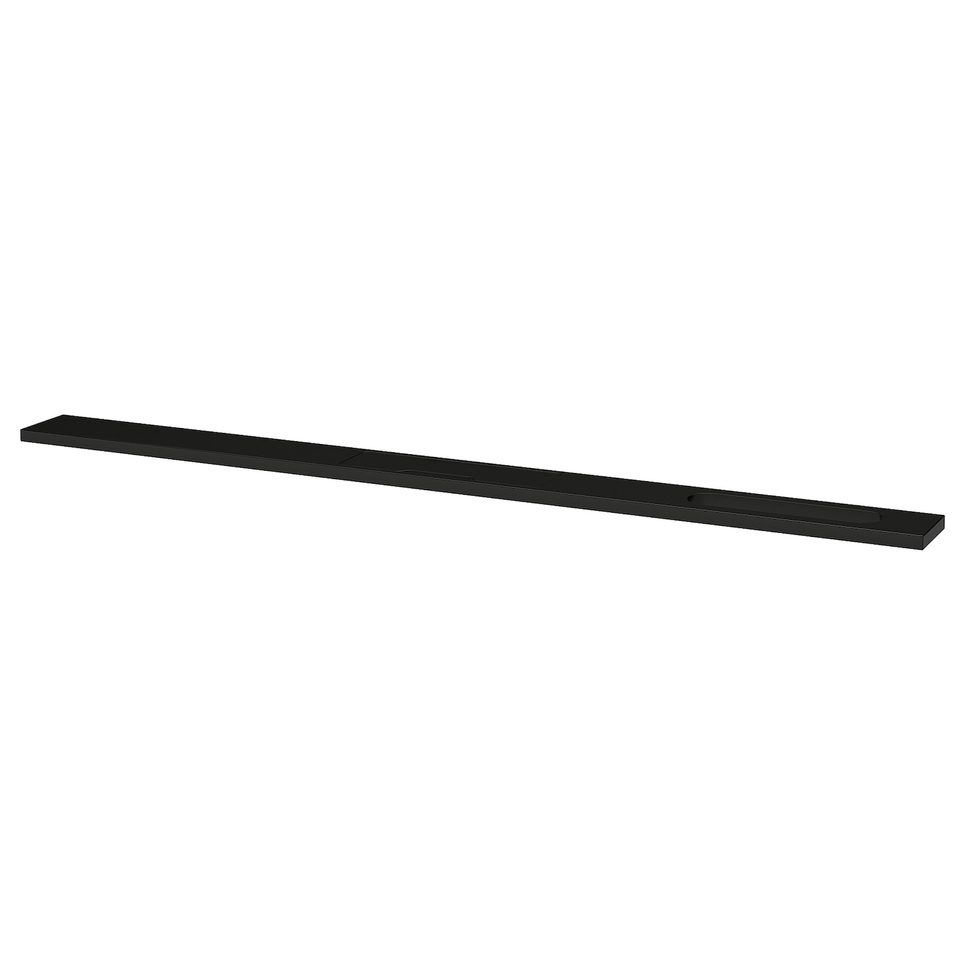 IKEA MITTZON moduł plug-in, czarny, 160x12 cm