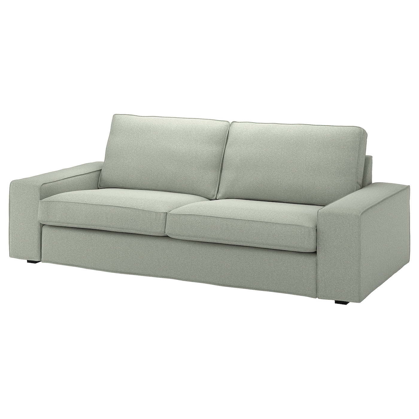 IKEA KIVIK sofa 3-osobowa, Gunnared jasnozielony, Szerokość: 228 cm
