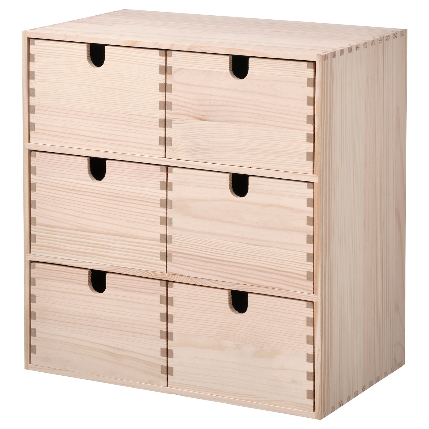 IKEA MOPPE minikomoda, sosna, 31x18x32 cm