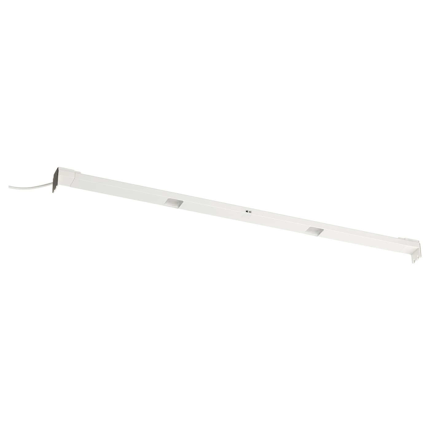 IKEA MITTLED oświetlenie LED szufl kuch z czujn, można przyciemniać biały, 56 cm