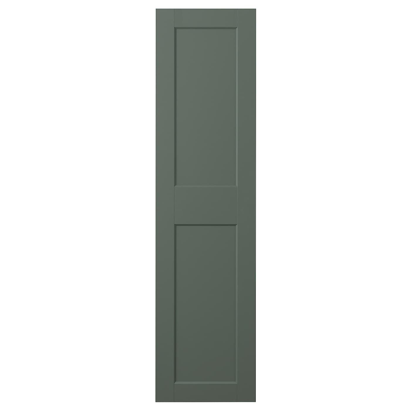 IKEA GRIMO drzwi, szarozielony, 50x195 cm