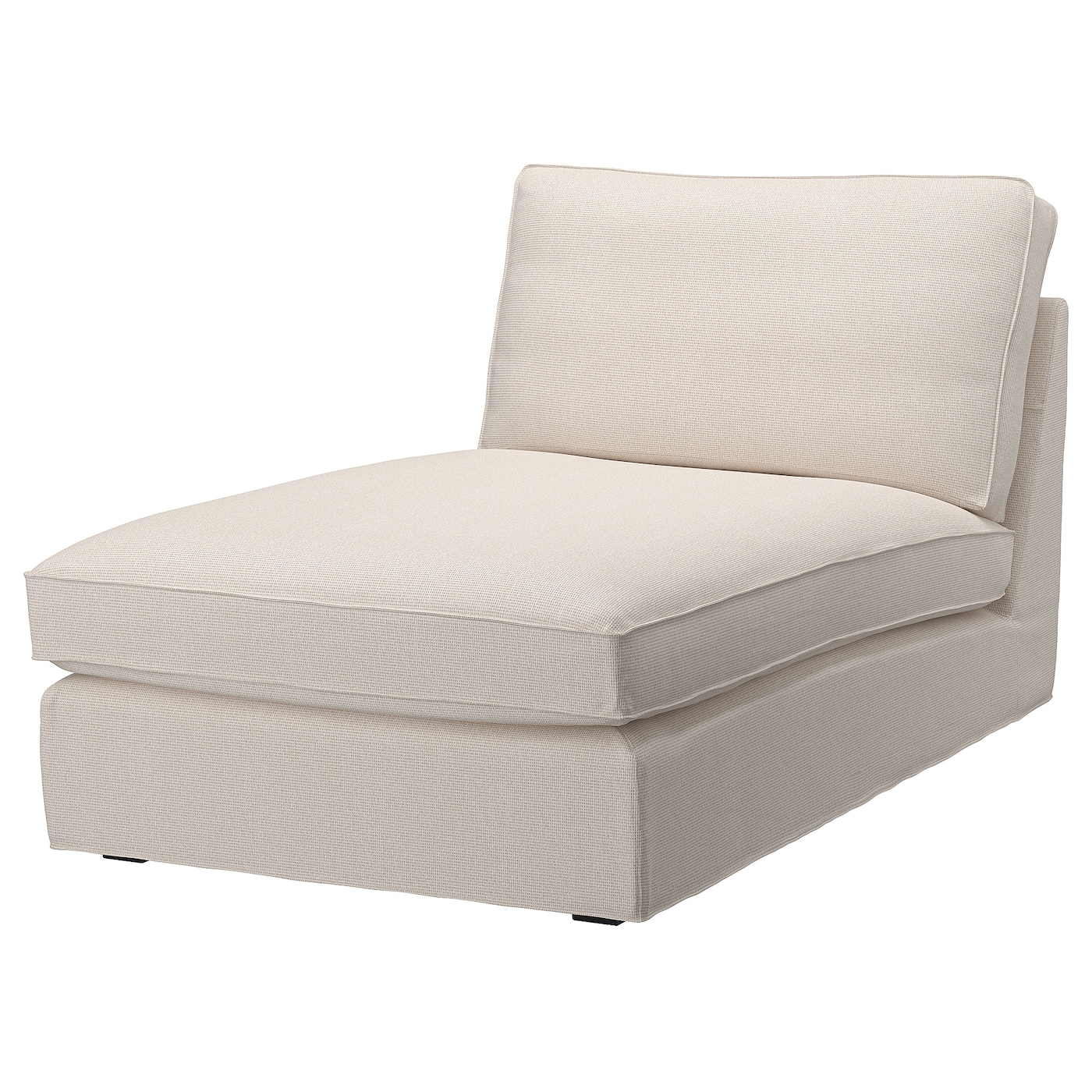 IKEA KIVIK szezlong, Tresund jasnobeżowy, Szerokość: 90 cm