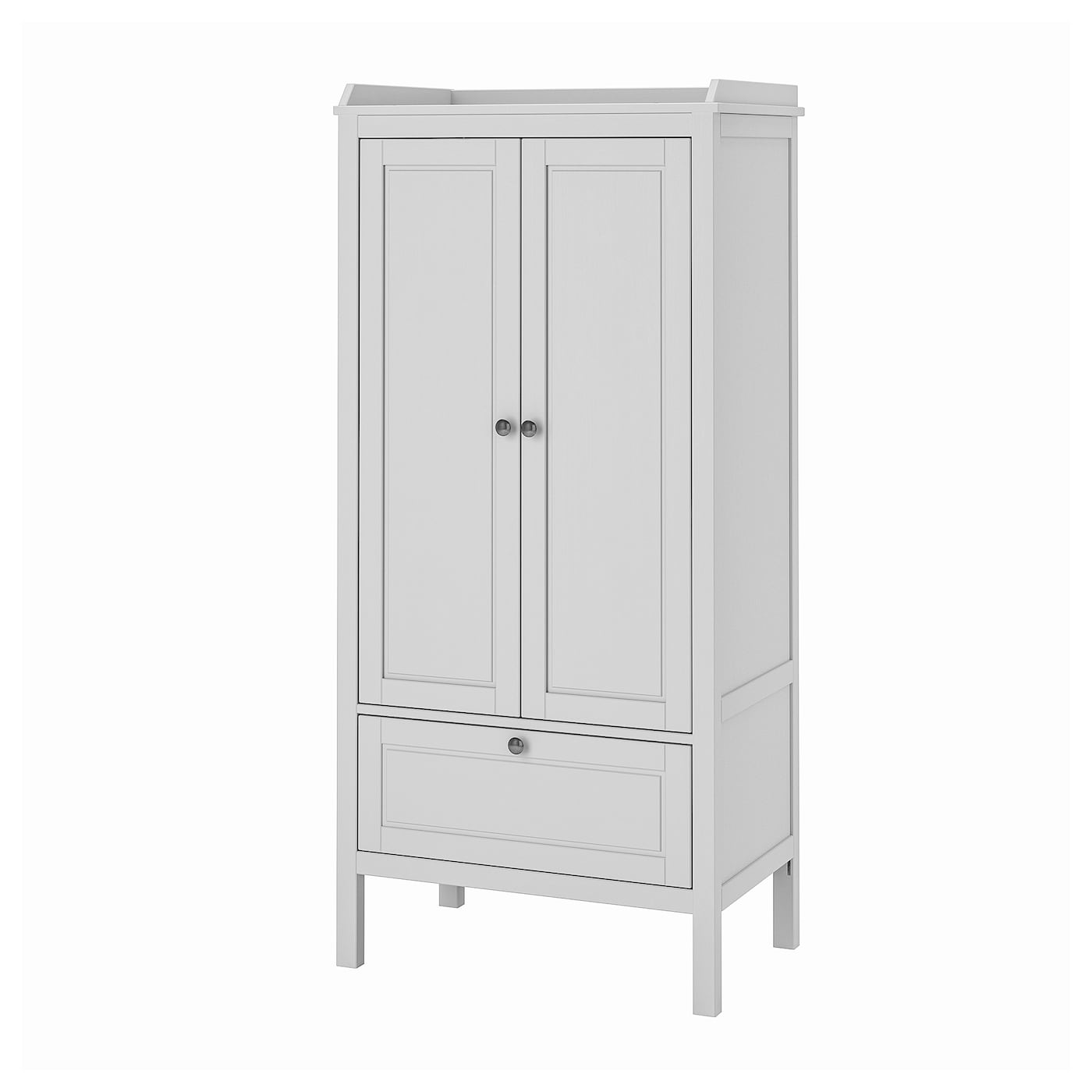IKEA SUNDVIK szafa, szary, 80x50x171 cm