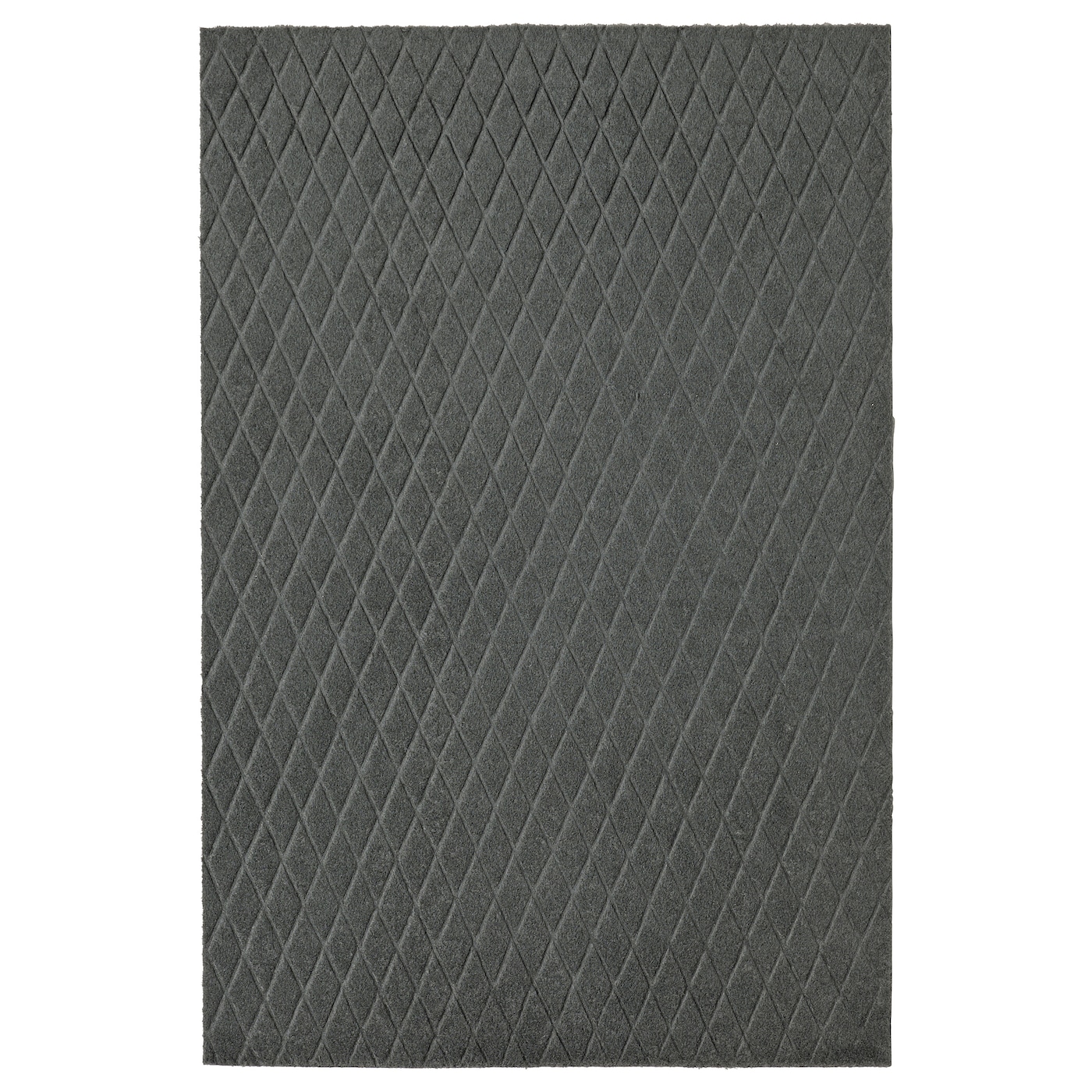 IKEA ÖSTERILD wycieraczka wewnętrzna, ciemnoszary, 60x90 cm