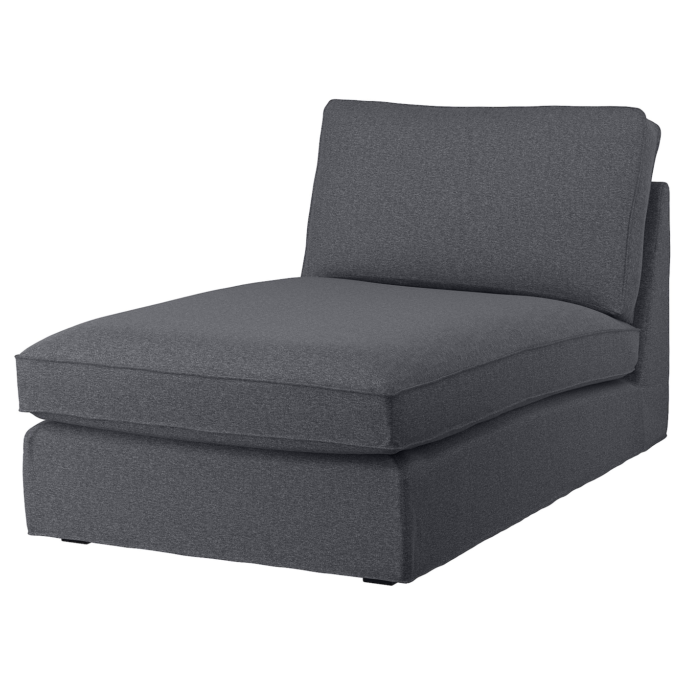 IKEA KIVIK szezlong, Gunnared średnioszary, Szerokość: 90 cm