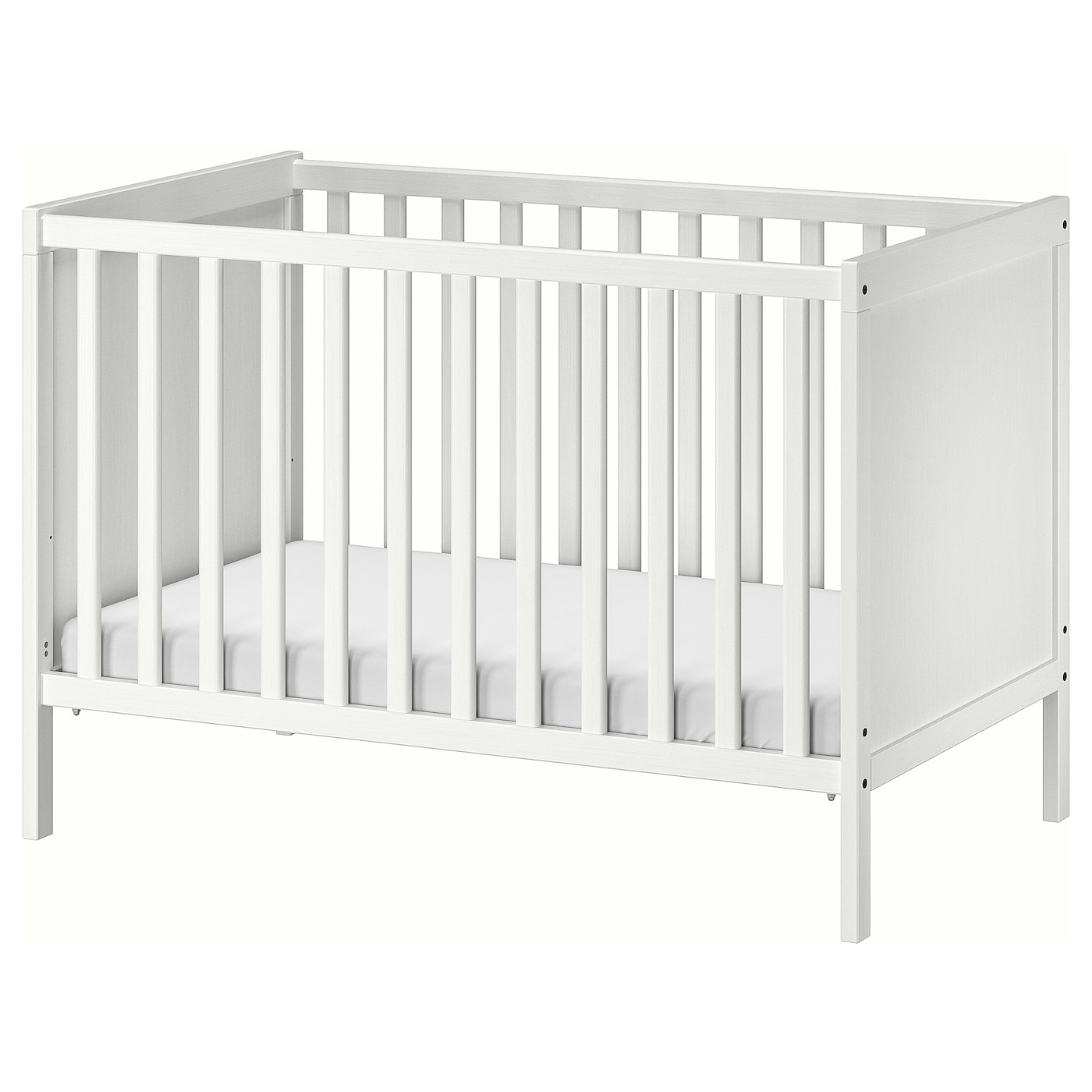 IKEA SUNDVIK łóżko dziecięce, biały, 60x120 cm