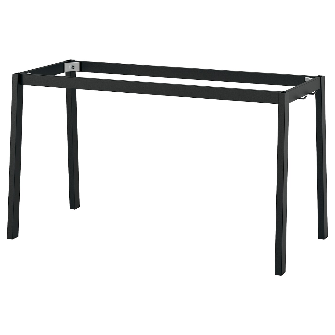 IKEA MITTZON podstawa stołu konferencyjnego, czarny, 140x68x73 cm