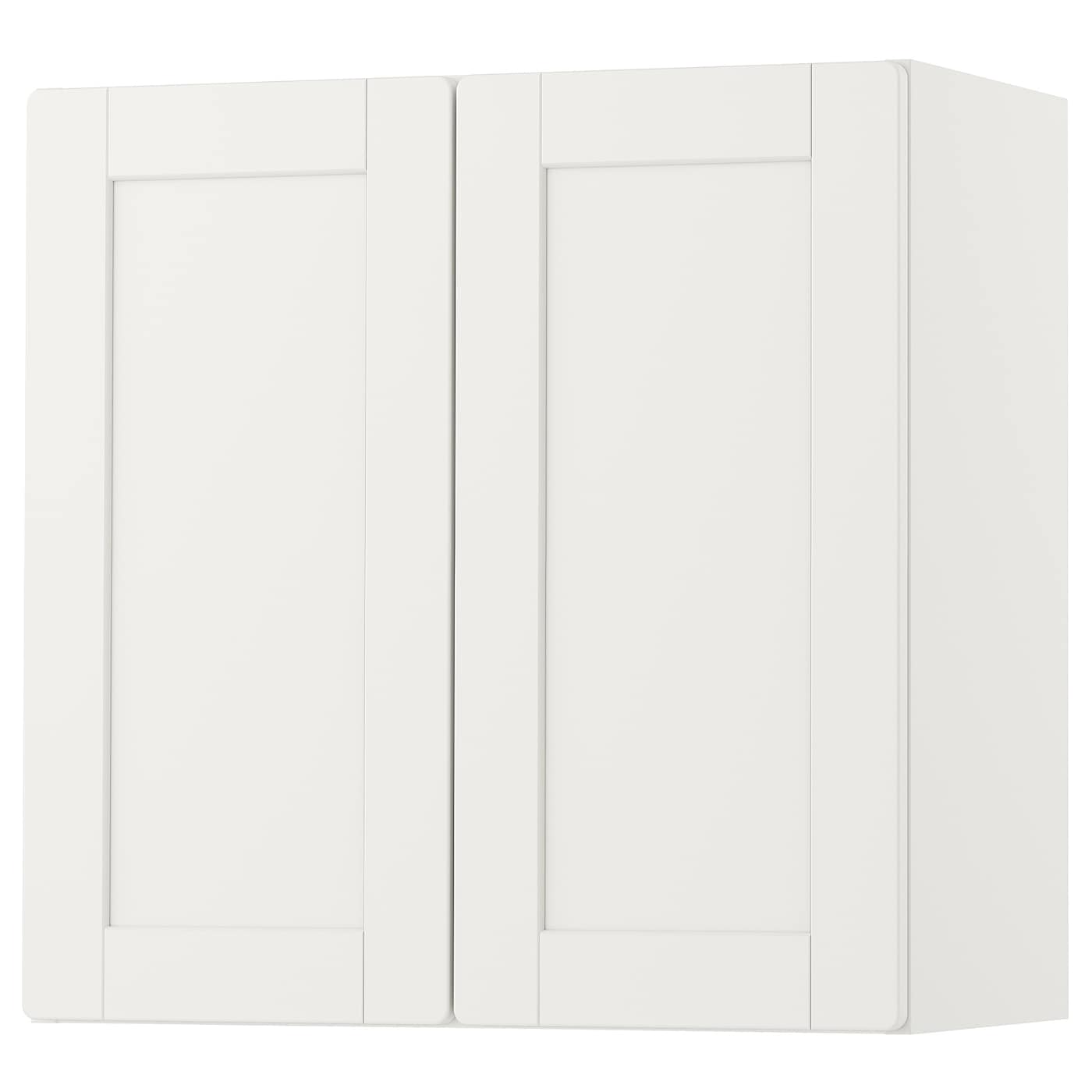 IKEA SMÅSTAD szafka ścienna, biały biała rama/z 1 półką, 60x32x60 cm