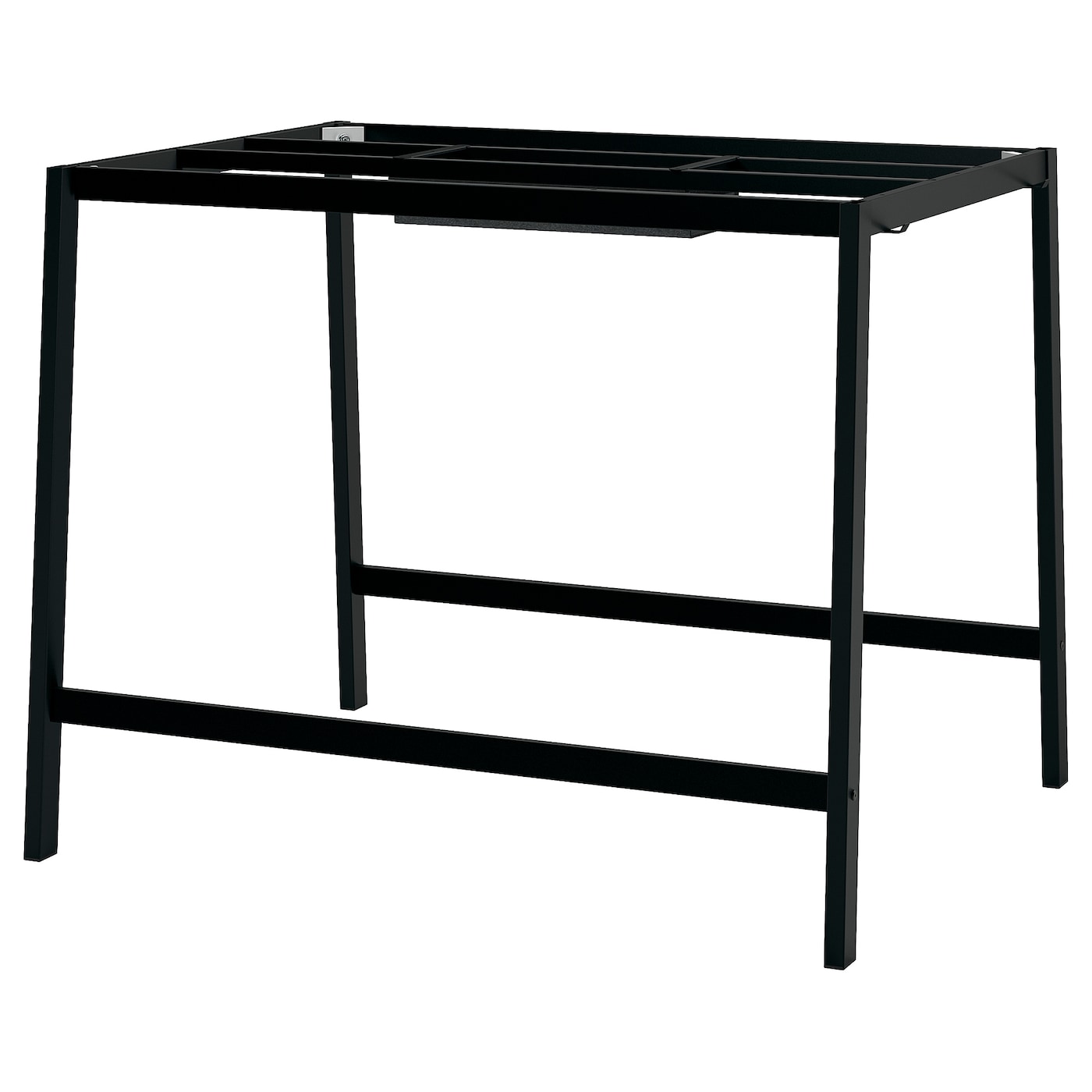 IKEA MITTZON podstawa stołu konferencyjnego, czarny, 140x108x103 cm