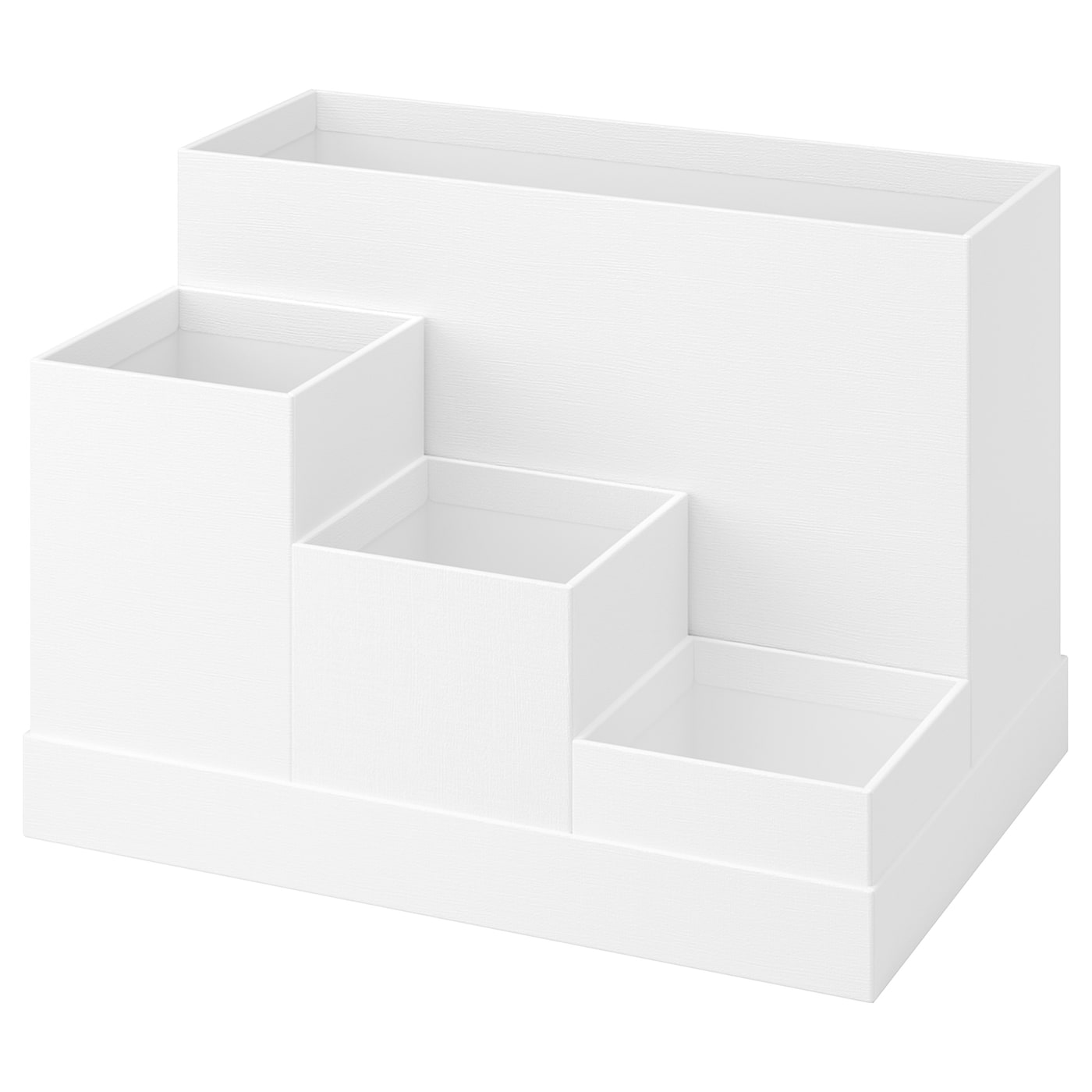 IKEA TJENA organizer na biurko, biały, 18x17 cm