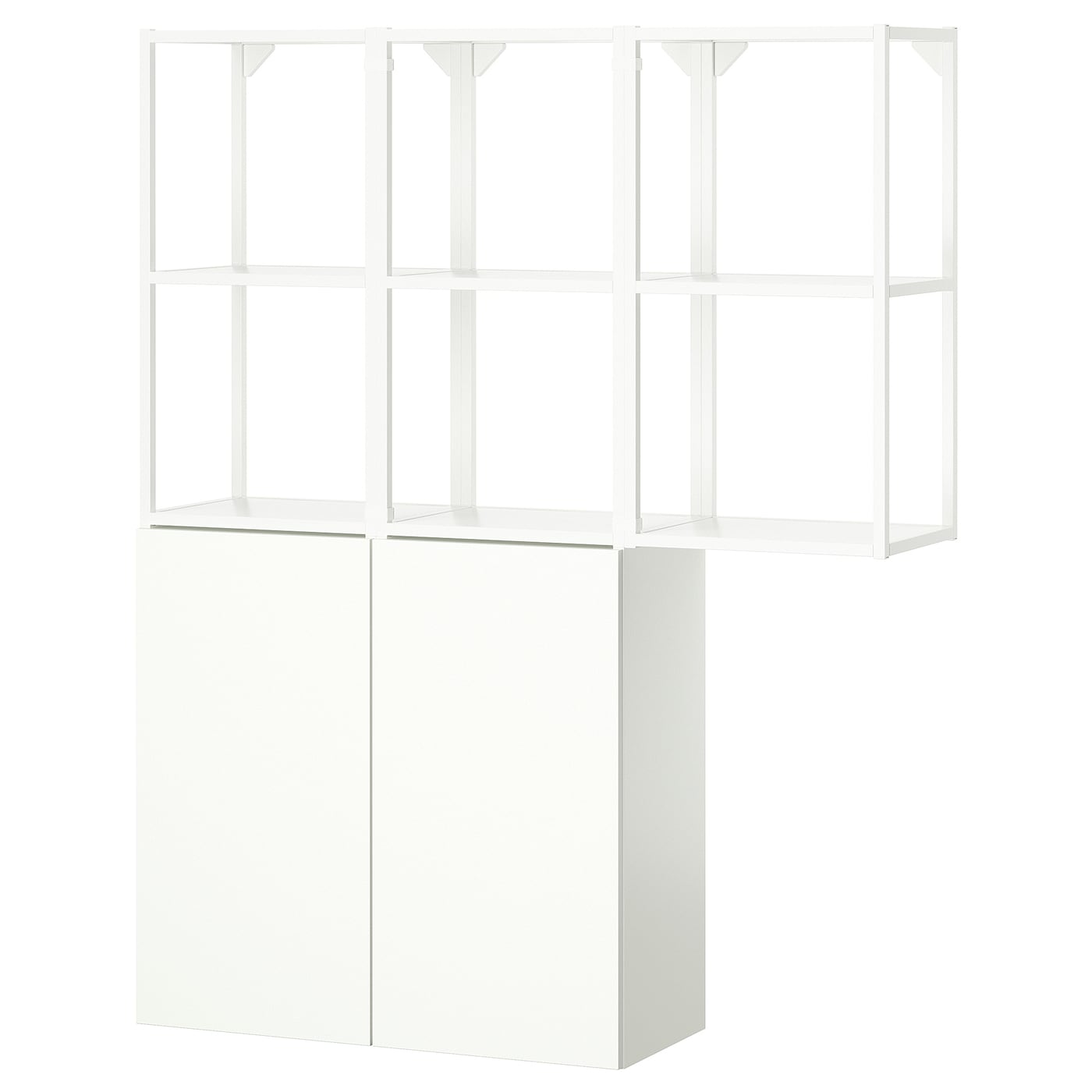 IKEA ENHET regał, biały, 120x32x150 cm