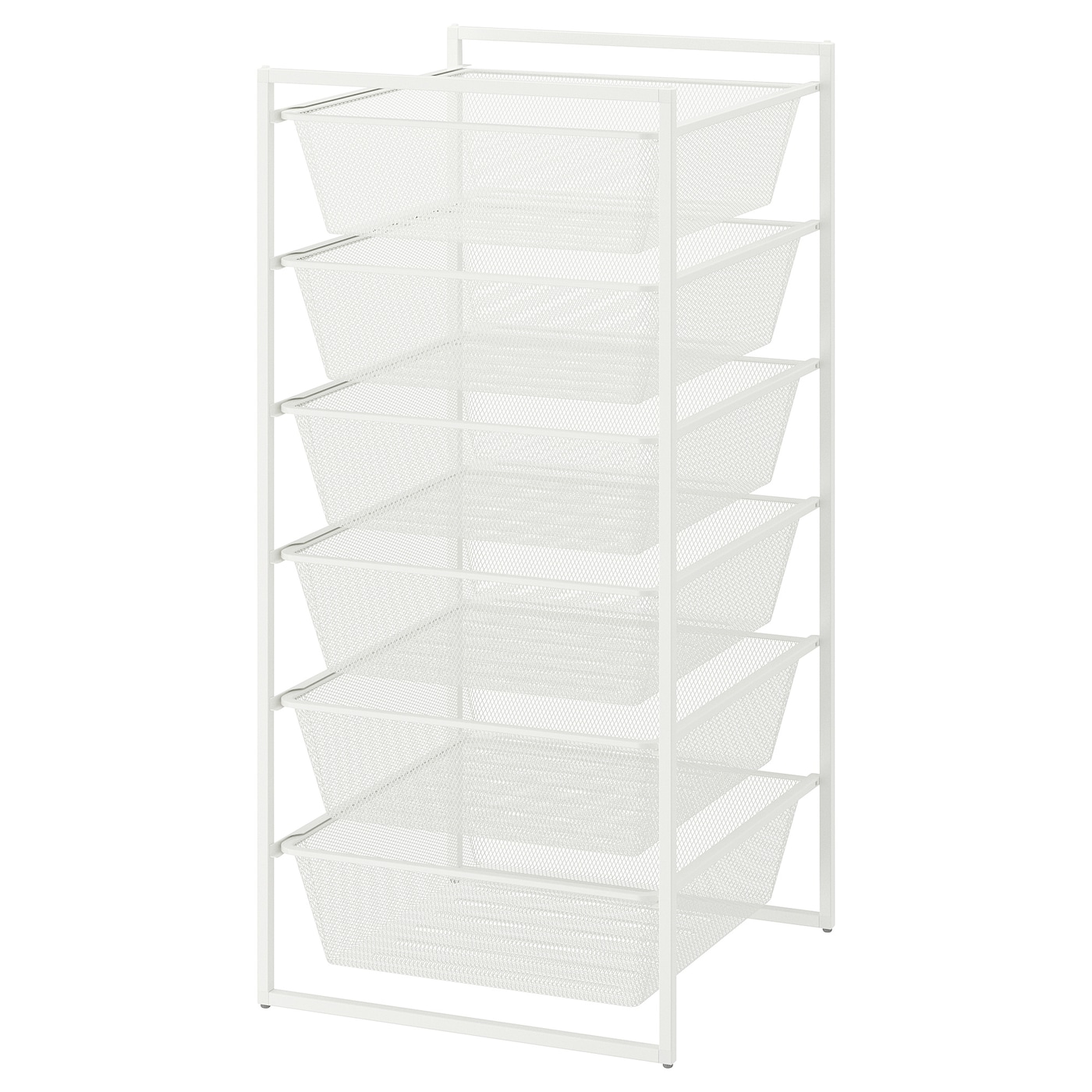 IKEA JONAXEL regał, biały, 50x51x104 cm