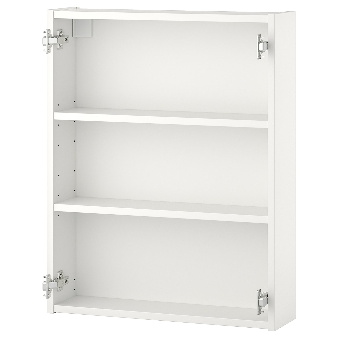IKEA ENHET szafka wisząca z 2 półkami, biały, 60x15x75 cm