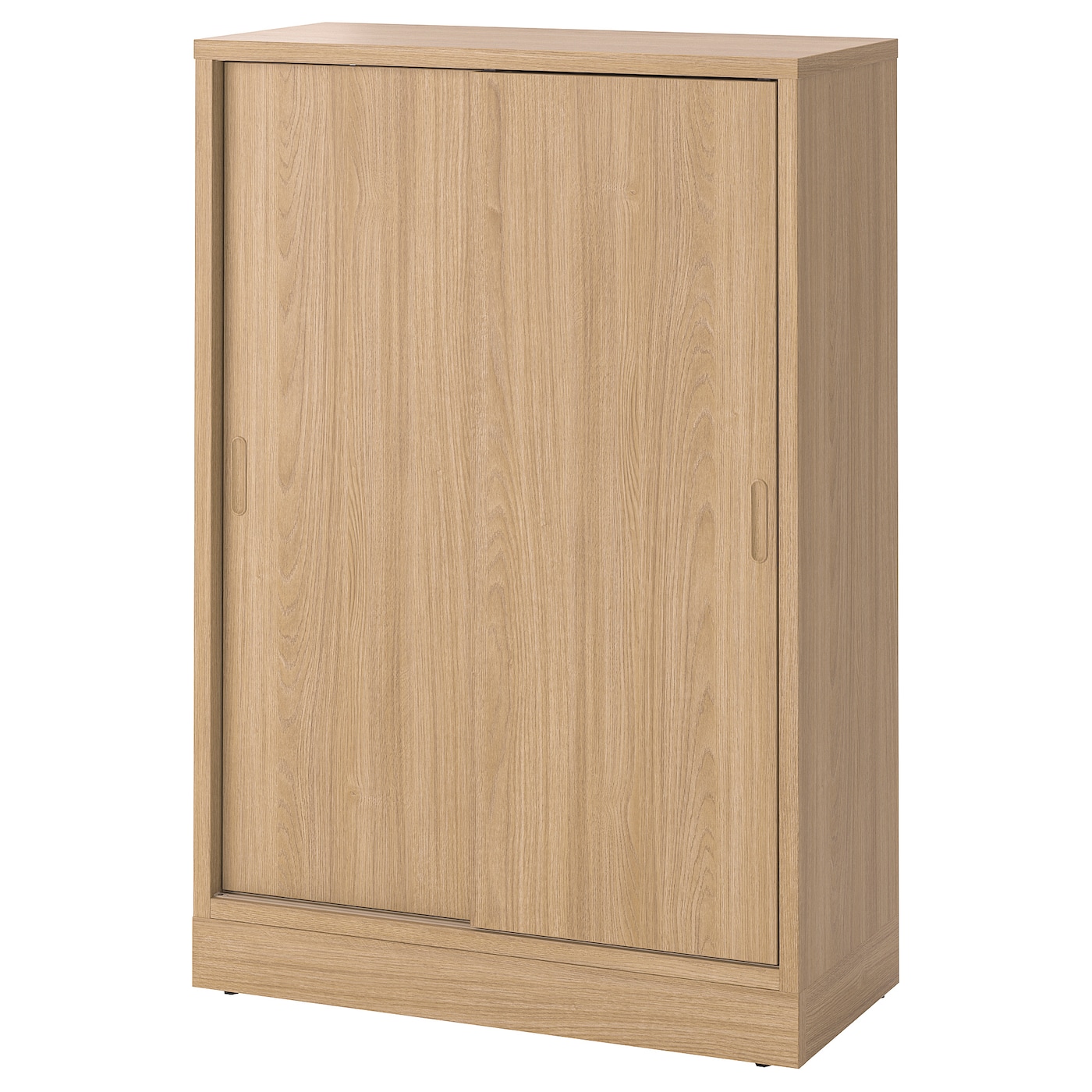 IKEA TONSTAD szafka z drzwiami przesuwnymi, okl dęb, 82x37x120 cm