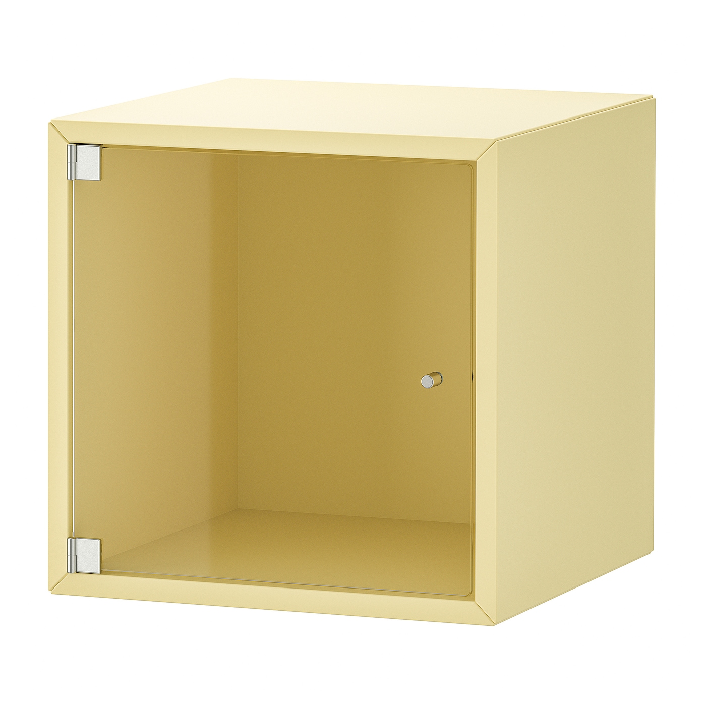 IKEA EKET szafka śc/szkl drzwi, bladożółty, 35x35x35 cm