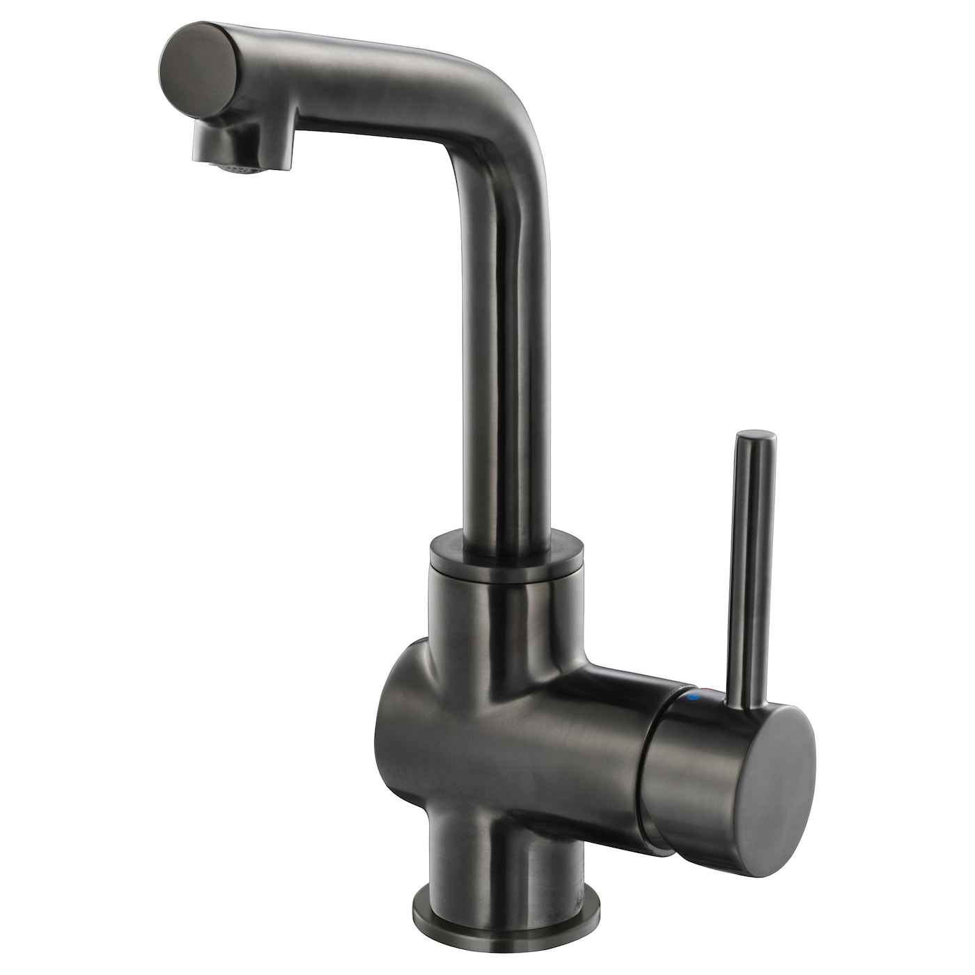 IKEA LUNDSKÄR bateria umywalki, czarny, Wysokość: 25 cm